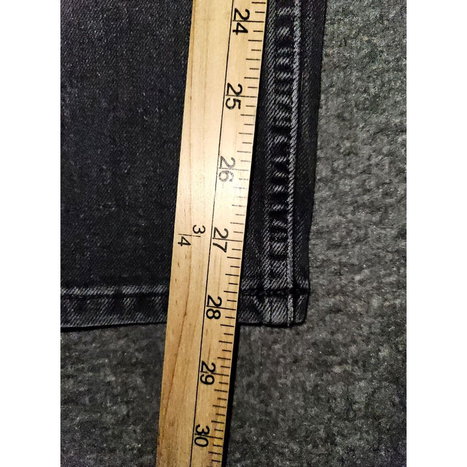 Everlane VINTAGE Everlane Uniform Skinny Jeans Men's 29x30 Black Low Rise Stretch Casual Preppy Size US 29 - 5 Thumbnail