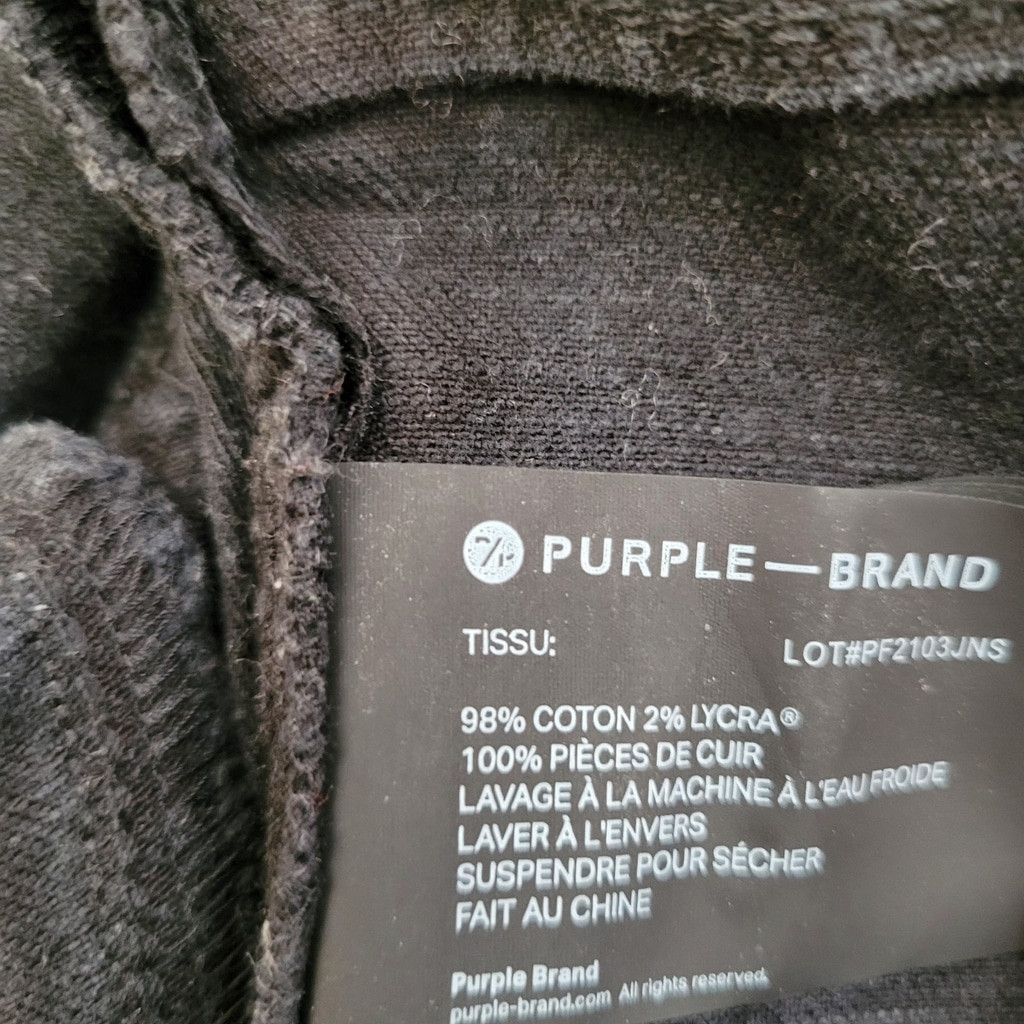 Purple Brand PURPLE BRAND STYLE NO P001 Men Button-Fly Skinny Jeans 30/32 Size US 30 / EU 46 - 12 Thumbnail