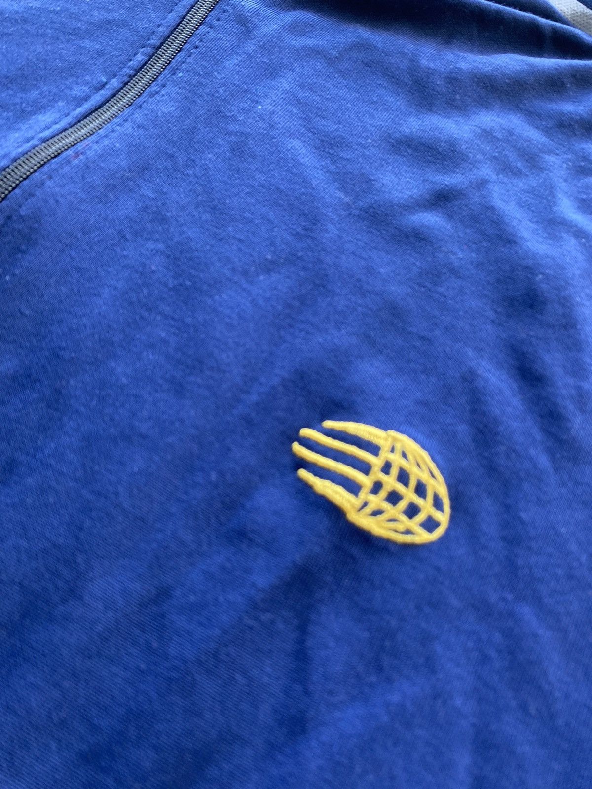 Adidas 🔥Adidas Ventex Vintage 80s Zip Sweatshirt Bomber style blue Size US M / EU 48-50 / 2 - 12 Thumbnail