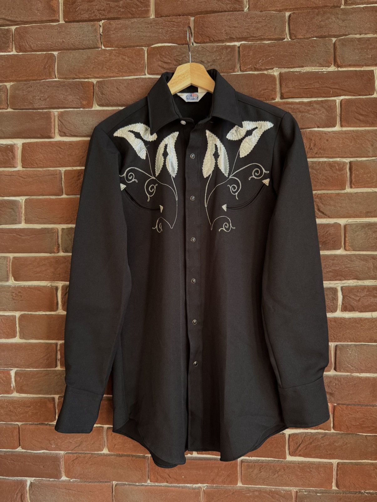 Other Vintage 80s Miller Cowboy Western Button Up Shirt Hype Rare Size US S / EU 44-46 / 1 - 1 Thumbnail