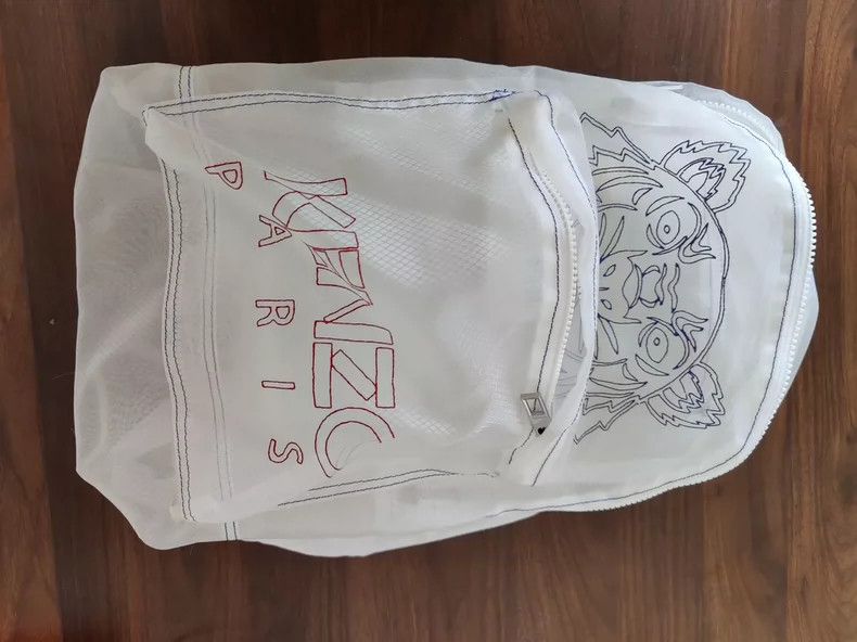 Kenzo KENZO size M Semi-Transparent Backpack Size ONE SIZE - 1 Thumbnail