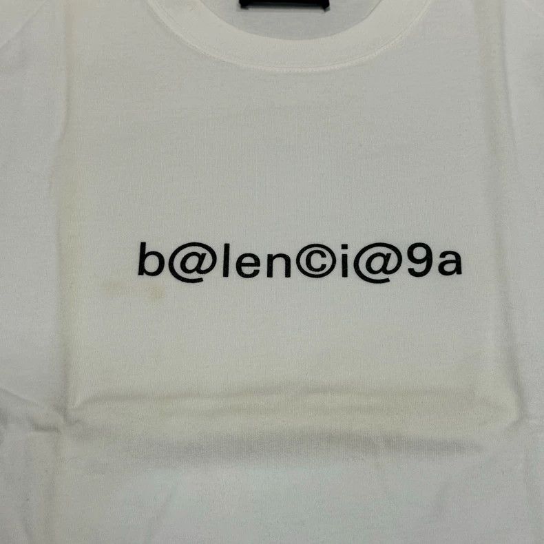 Balenciaga Balenciaga White mailbox logo printed short sleeve T-shirt Size US S / EU 44-46 / 1 - 5 Thumbnail