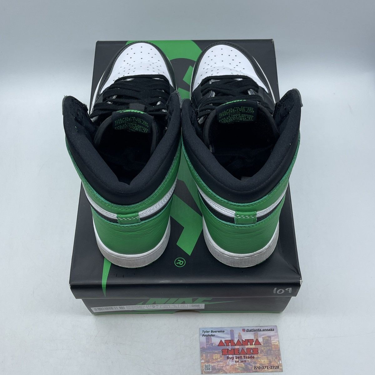 Jordan Brand Air Jordan 1 high lucky green Size US 7 / EU 40 - 6 Thumbnail