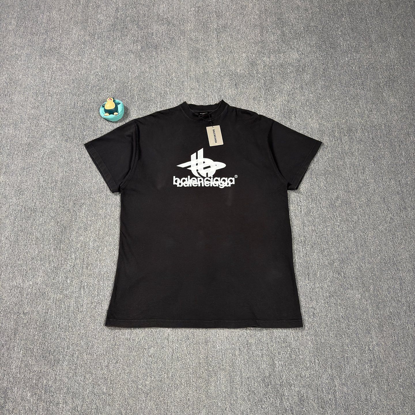 Balenciaga Balenciaga Logo Print T-Shirt Size M Size US M / EU 48-50 / 2 - 1 Thumbnail