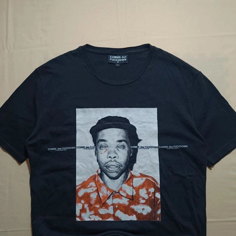 Comme Des Fuck Down *RARE* COMME des FUCKDOWN Black Graphic Tee Mens Medium M Size US M / EU 48-50 / 2 - 5 Thumbnail