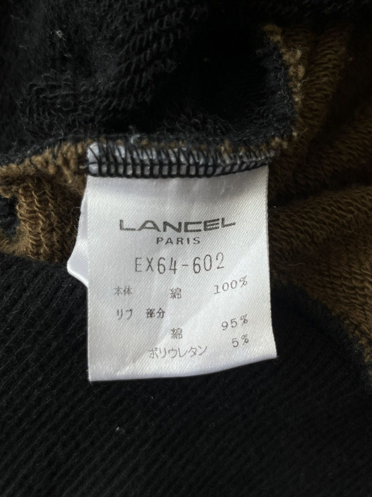 Lancel Lancel Spell Out Colourblock Sweatshirt Size US M / EU 48-50 / 2 - 9 Thumbnail