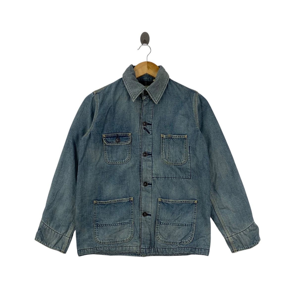 Vintage Vintage FLASH REPORT JAPAN Denim Jeans Detroit Natural Dyed Size US M / EU 48-50 / 2 - 3 Thumbnail