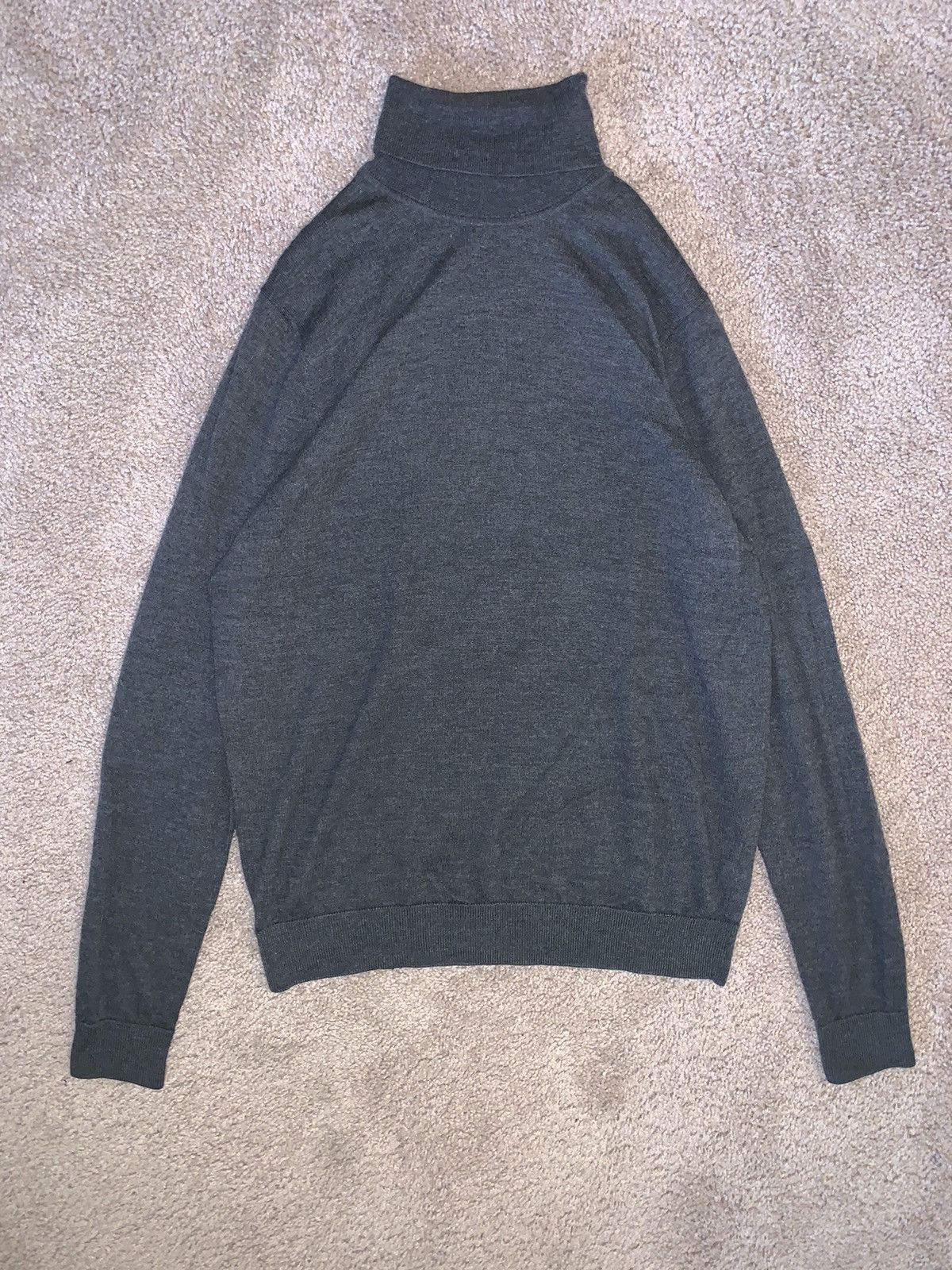 Topman TECH MERINO TURTLENECK STRETCHY BASE LAYER BY NORDSTROM Size US XL / EU 56 / 4 - 1 Thumbnail