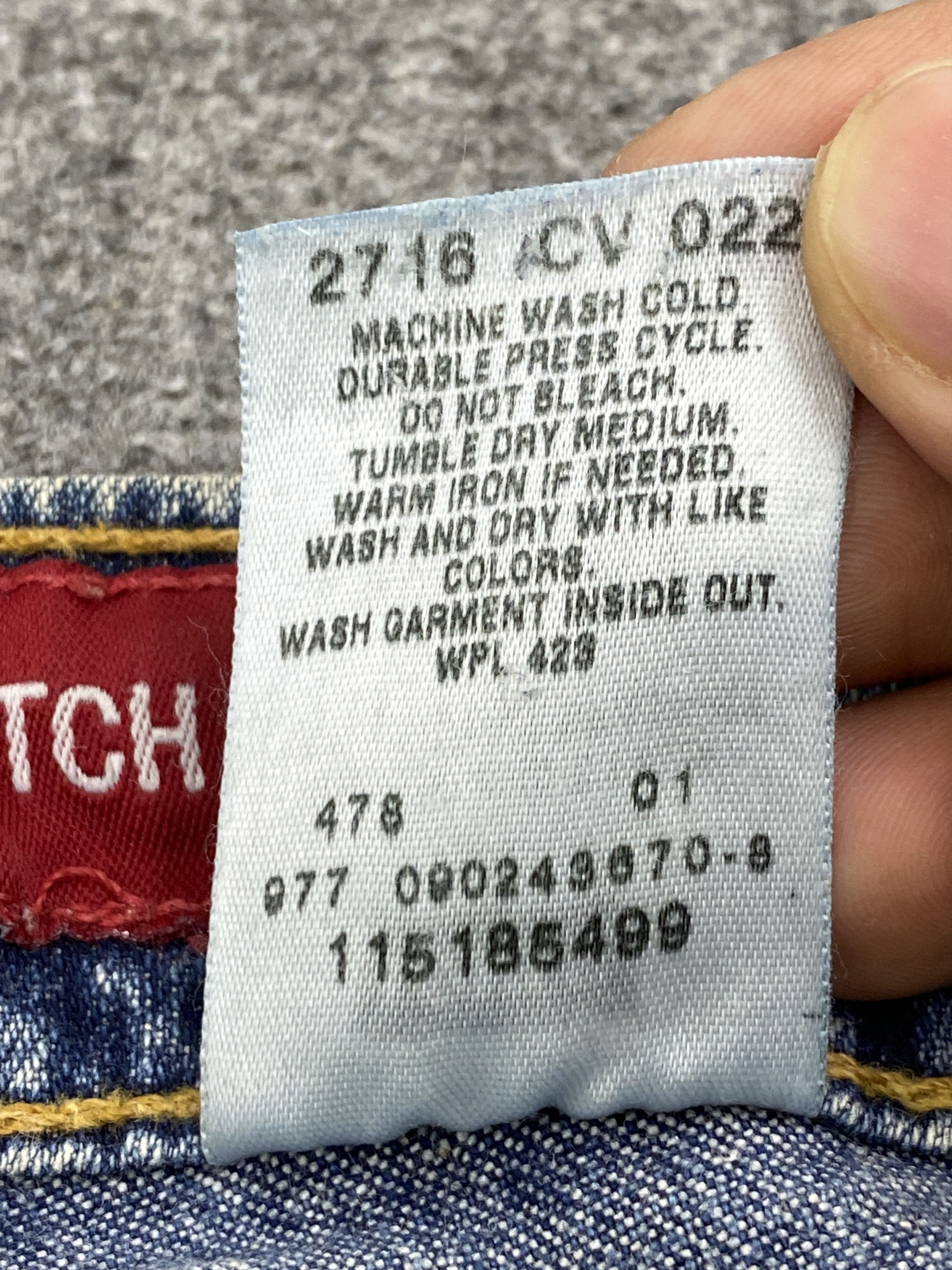 Levi's Vintage Levis 518 Superlow Bootcut Jeans DP2615 Size US 31 - 8 Thumbnail