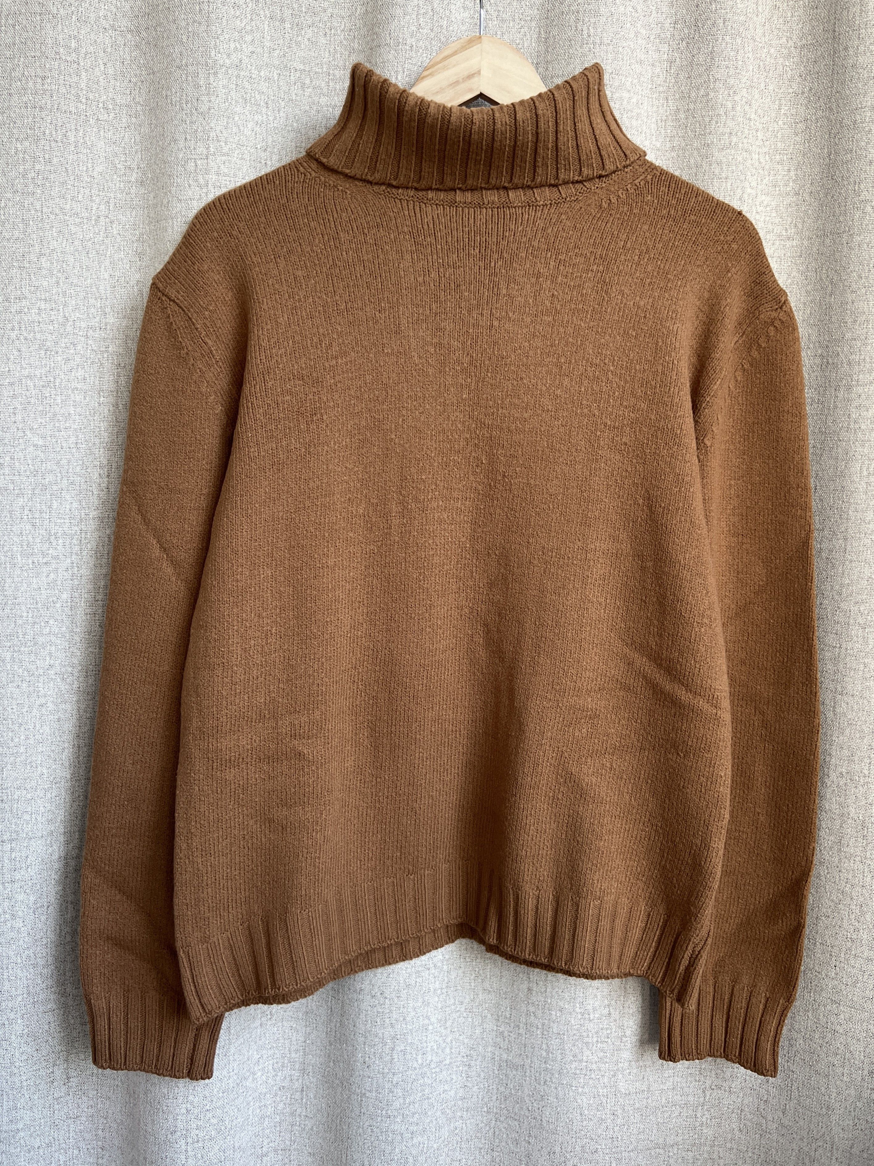 Dolce & Gabbana Vintage Dolce Gabbana Patch Logo Wool Turtleneck Sweater Size US M / EU 48-50 / 2 - 2 Thumbnail