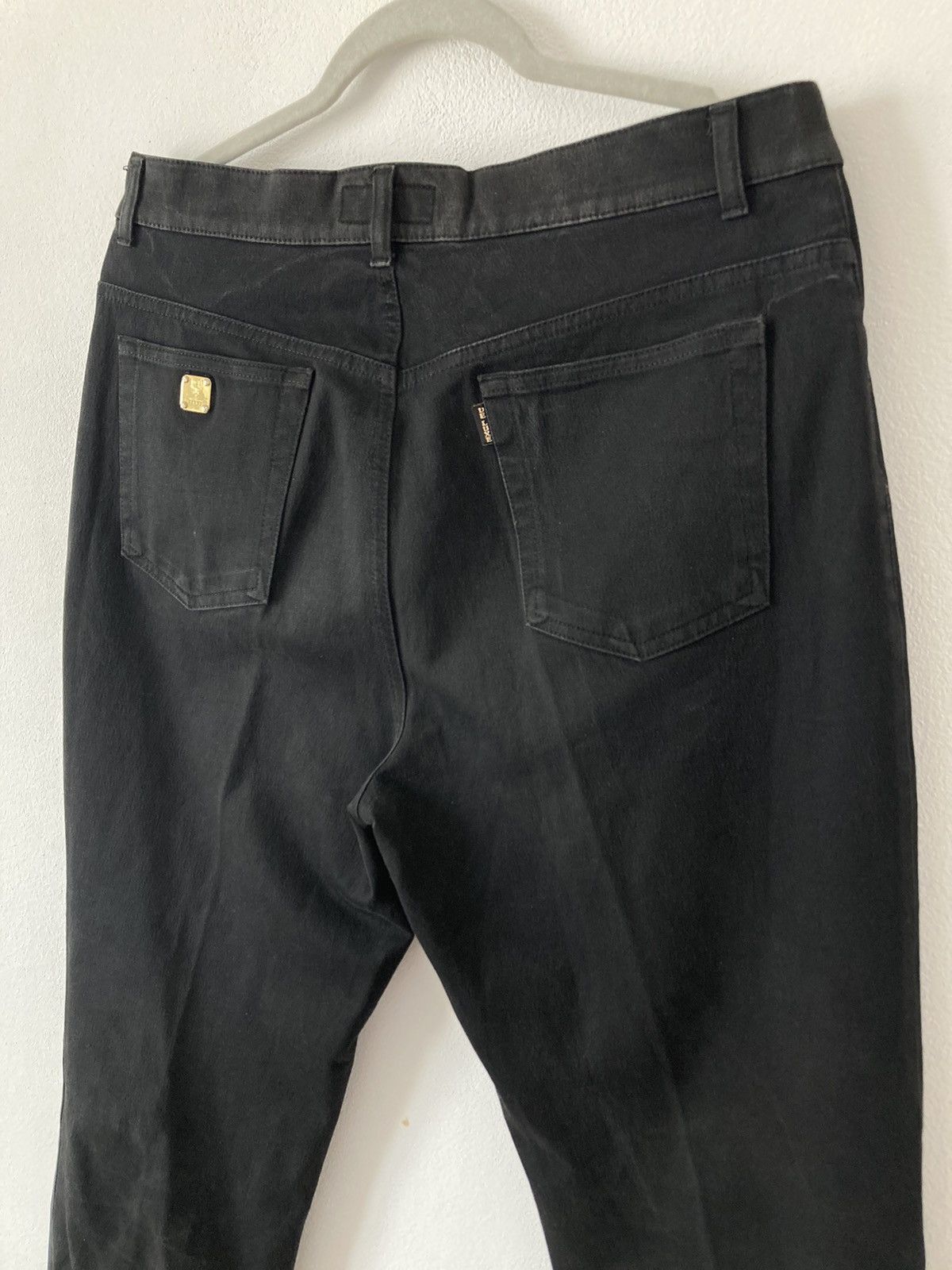 MCM VINTAGE BLACK JEANS Size US 34 / EU 50 - 6 Thumbnail
