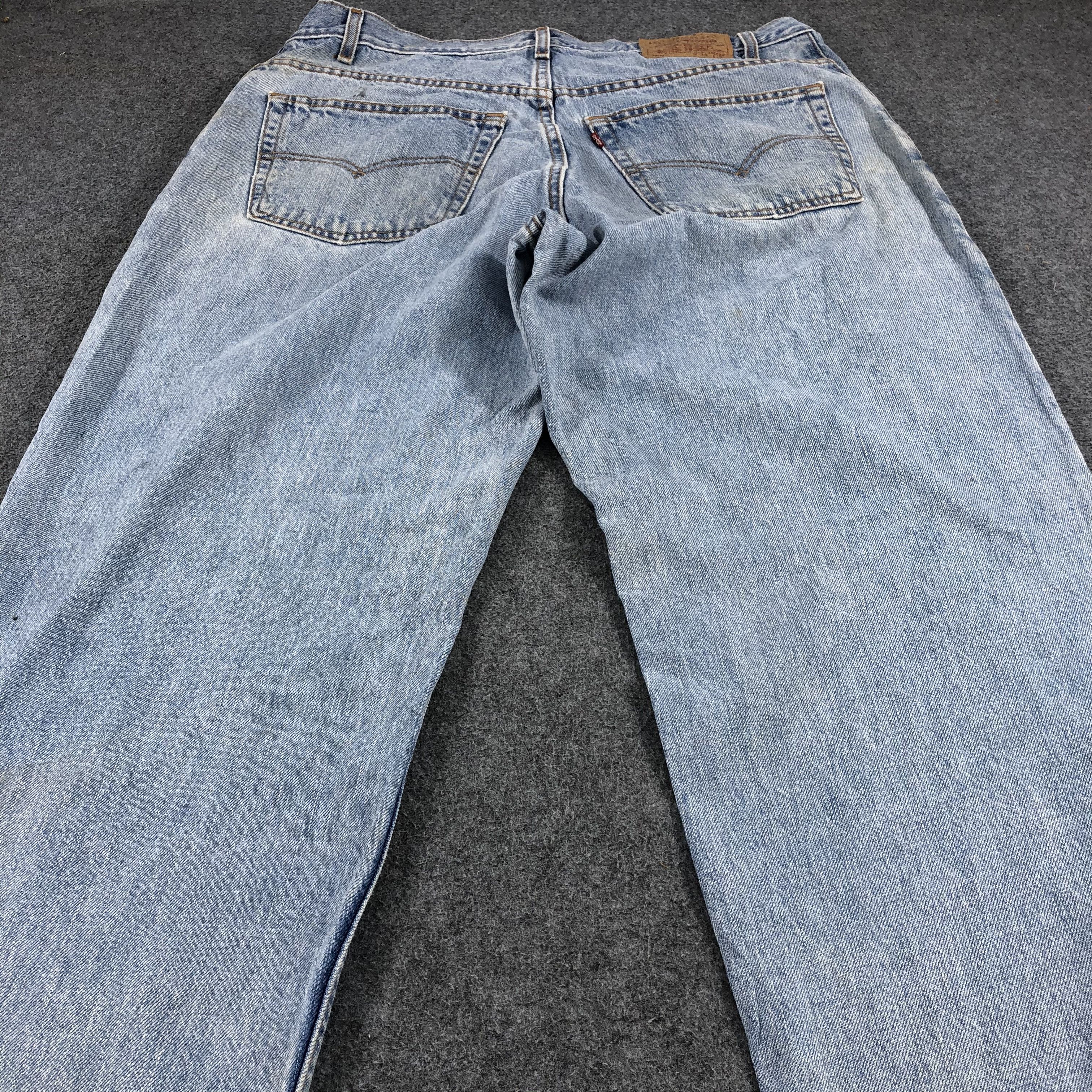 Levi's Levis 560 Vintage Jeans Light Wash Denim-J1033 Size US 37 - 4 Thumbnail