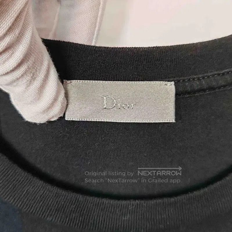 Dior Dior Black Cotton Men's T-Shirt . Size US L / EU 52-54 / 3 - 3 Thumbnail