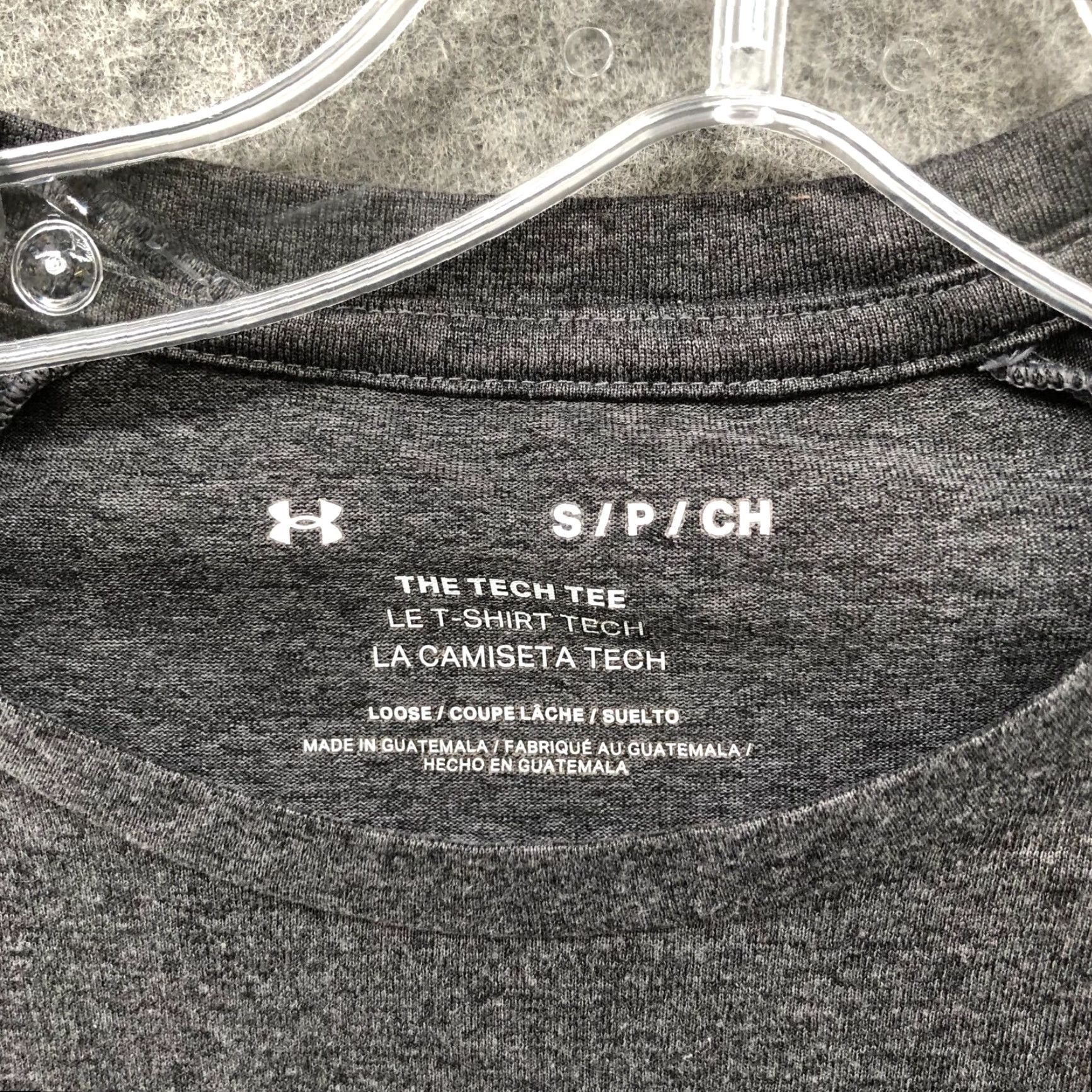 Under Armour Under Armour The Tech Tee Mens S Gray Loose Short Sleeve T Shirt Crewneck Size US S / EU 44-46 / 1 - 5 Thumbnail