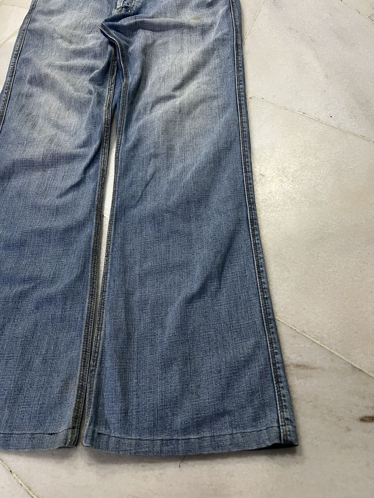 Diesel 💥FLARE💥DIESEL INDUSTRY WASHED FADED JEANS Size US 31 - 4 Thumbnail