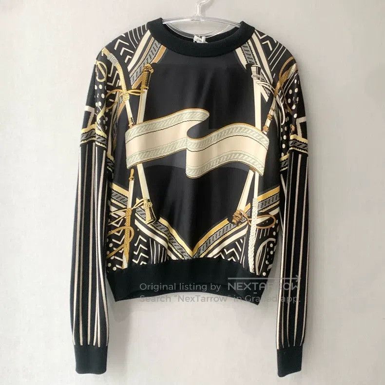 Hermes Hermes Black shirt/blouse Size XXS / US 00 / IT 34 - 1 Thumbnail