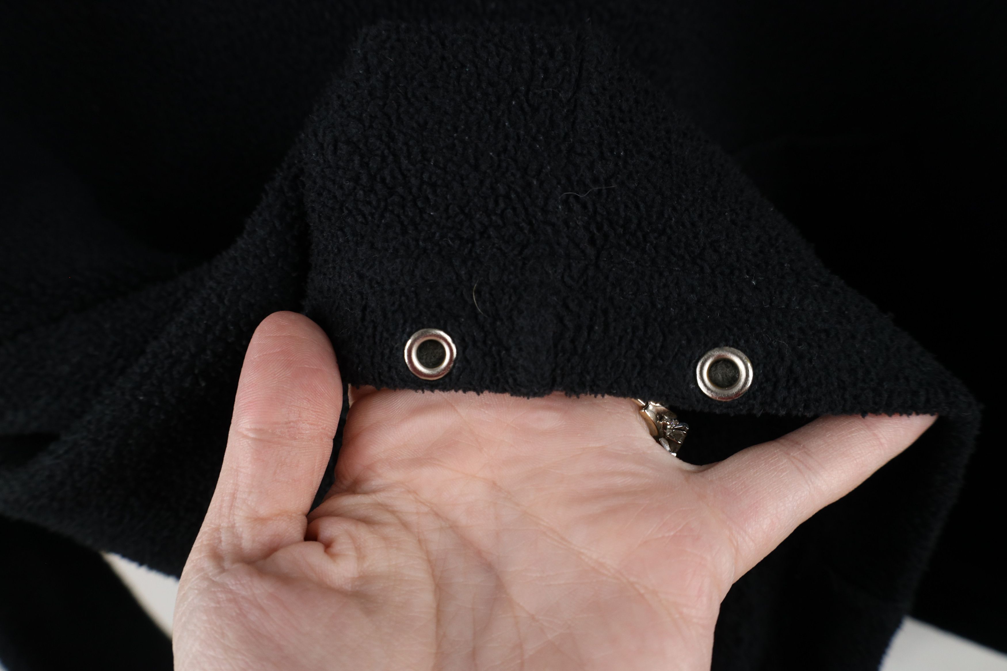 Vintage Vintage 90s Bum Equipment Fleece Hoodie Sweatshirt Black Size US L / EU 52-54 / 3 - 8 Thumbnail