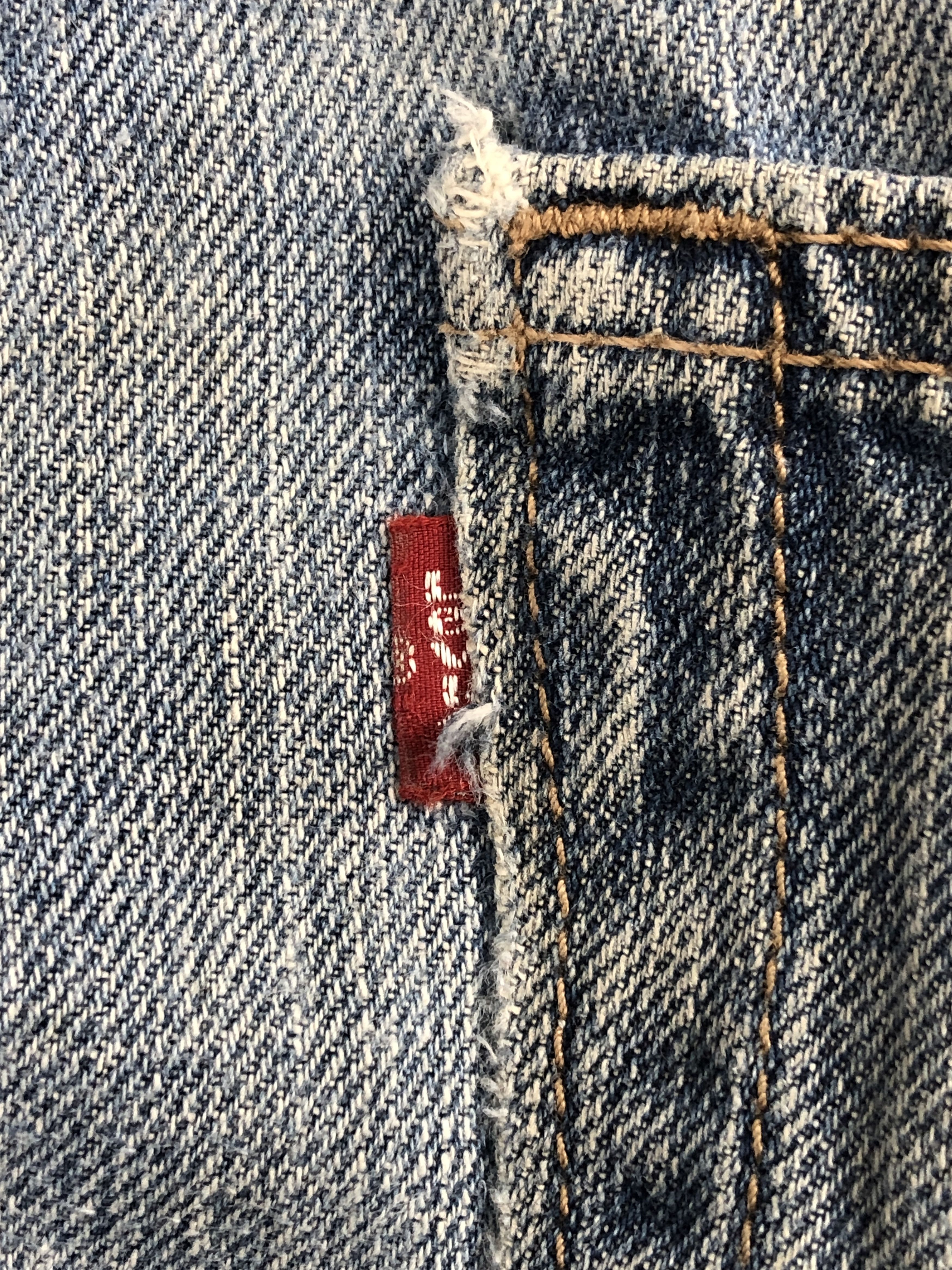 Levi's Vintage Distressed Levis 559 Relaxed Straight Jeans DP2449 Size US 32 / EU 48 - 13 Thumbnail