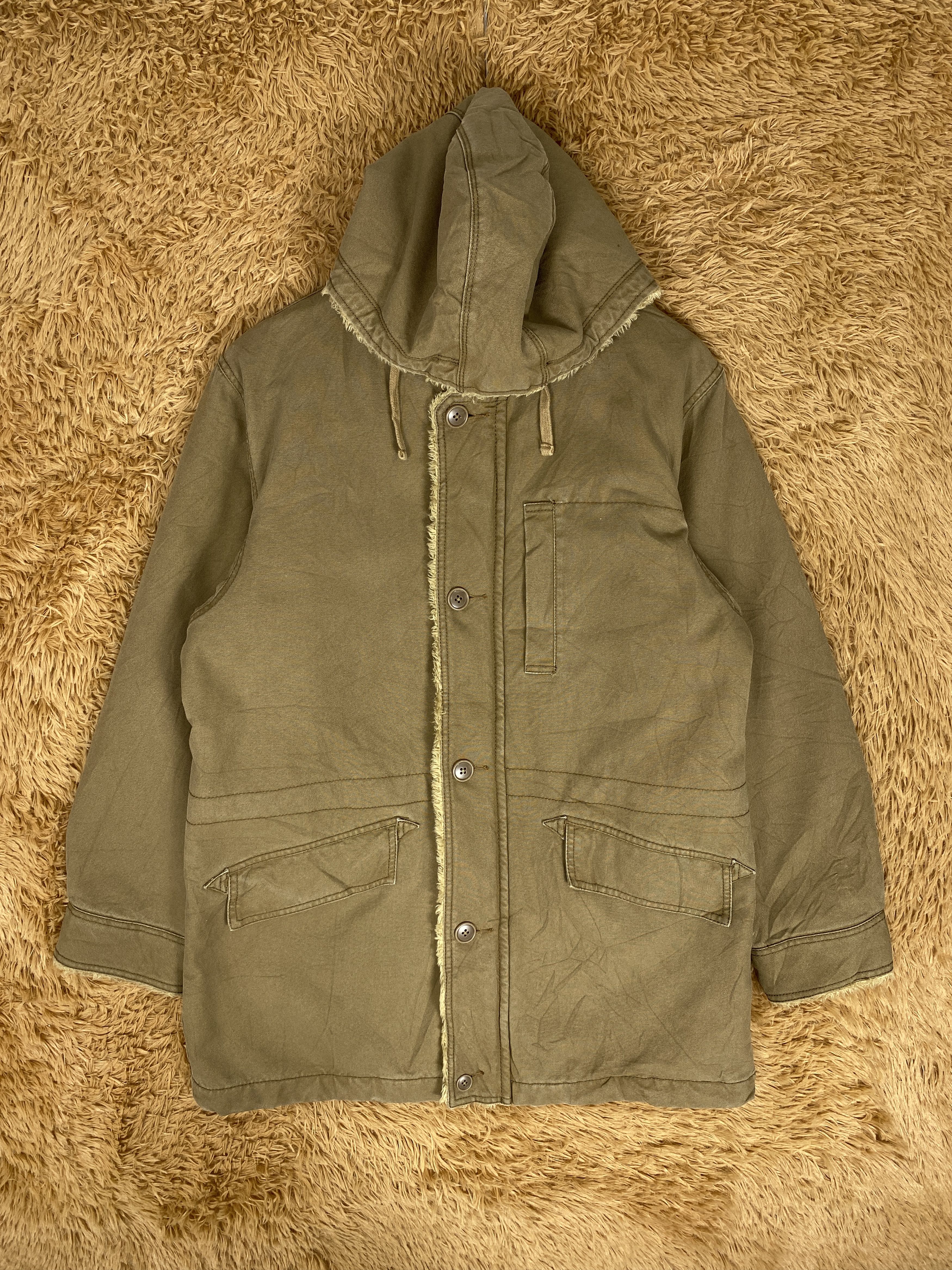 Uniqlo Vintage Uniqlo Hoodie Fleece Lining Jacket J2277 Size US M / EU 48-50 / 2 - 1 Thumbnail
