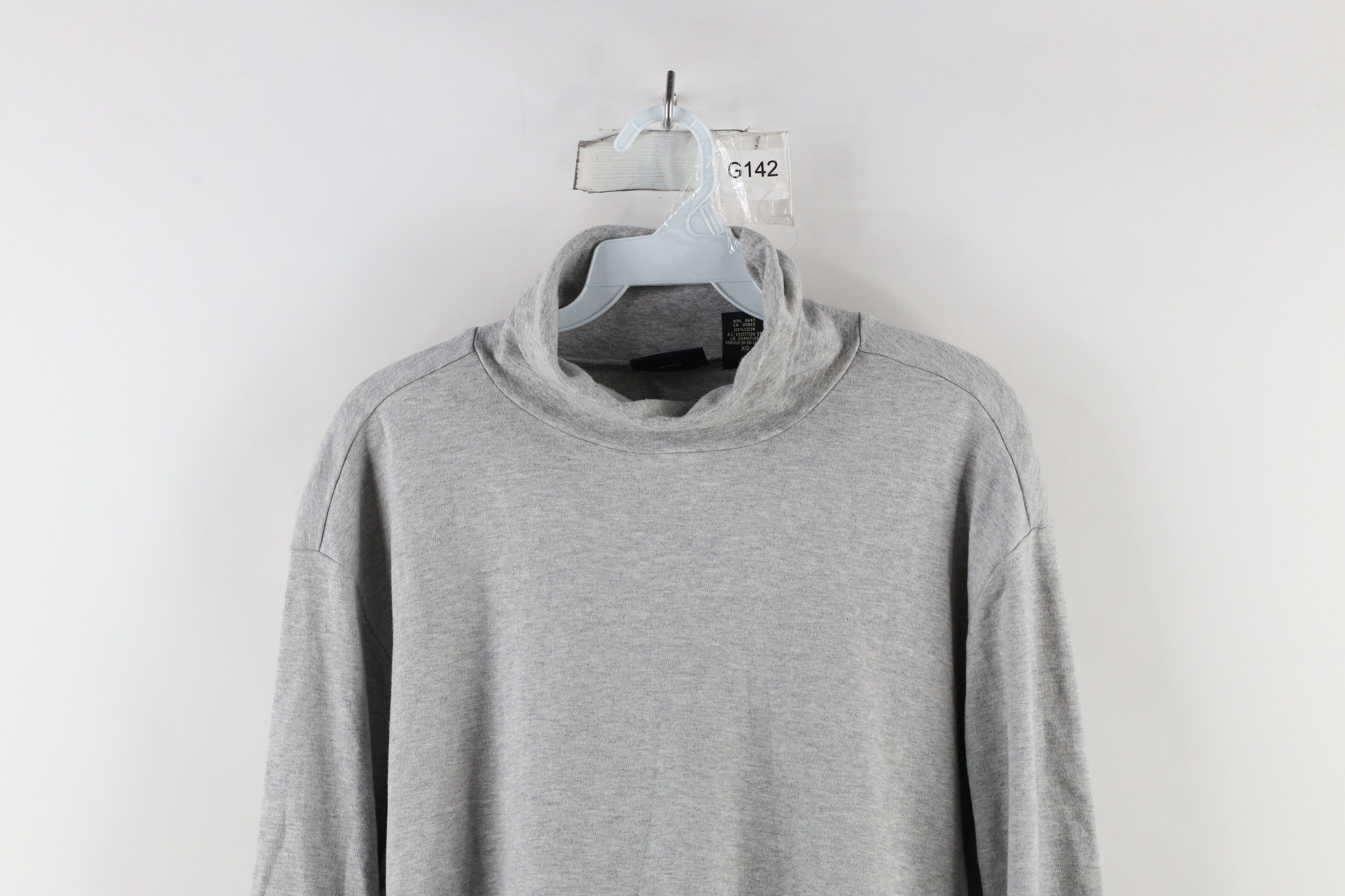 Eddie Bauer × Vintage Vintage 90s Eddie Bauer Long Sleeve Turtleneck T-Shirt Gray Size US XL / EU 56 / 4 - 2 Thumbnail