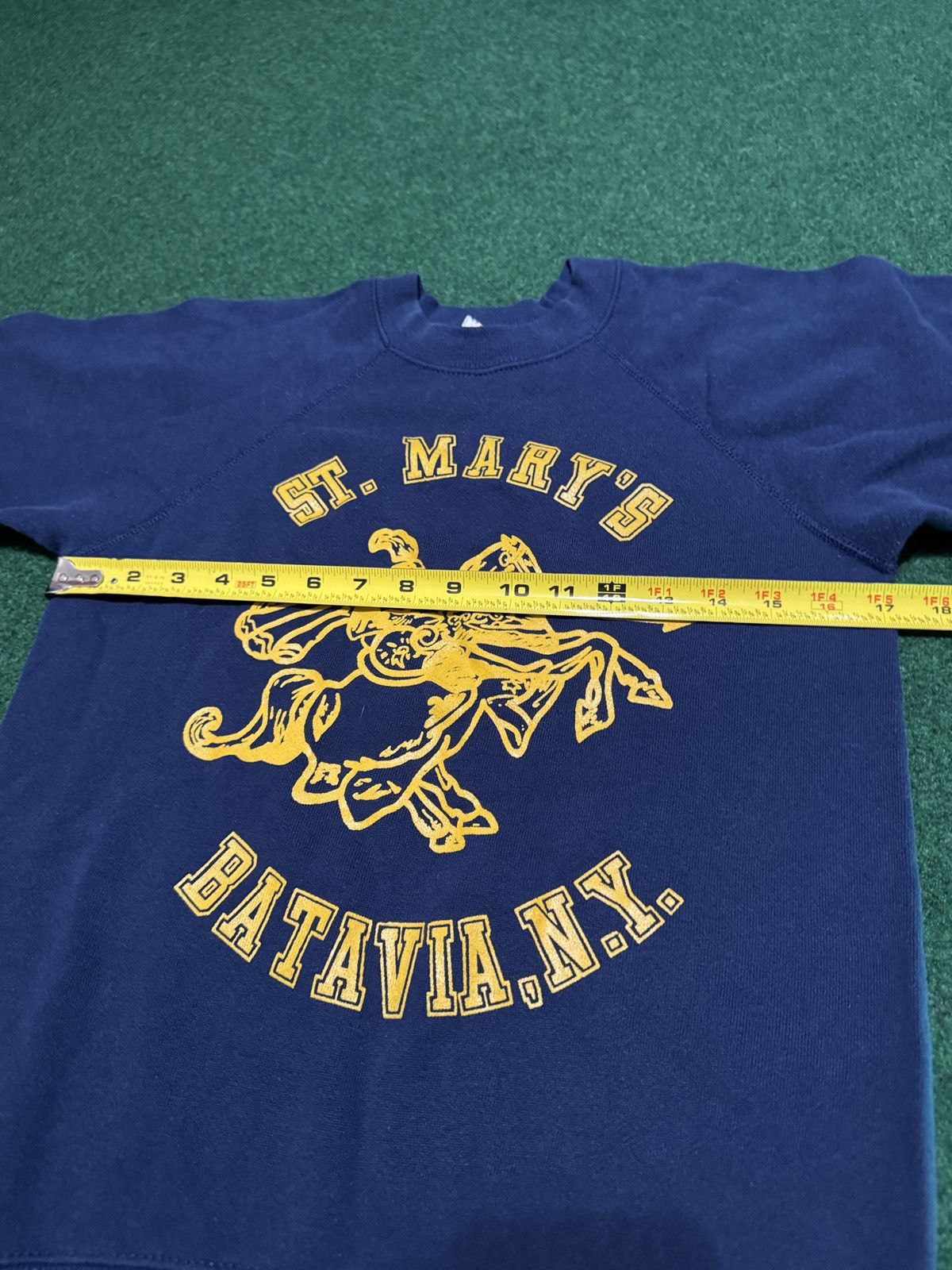 Hanes × Vintage Vintage 80s 90s St Marys Batavia New York Church Sweatshirt Size S / US 4 / IT 40 - 5 Thumbnail