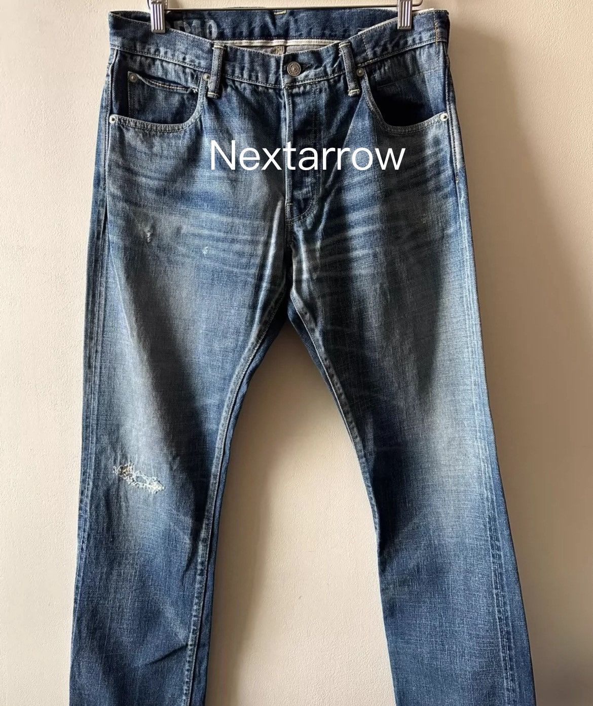 Visvim Visvim 01.2D10 vintage washed denim jeans Size US 34 / EU 50 - 1 Thumbnail