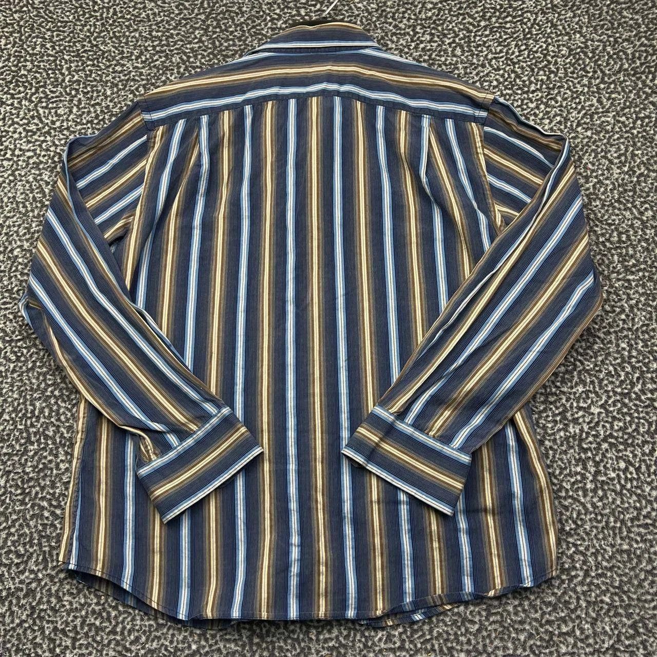 Gap Gap Button Up Shirt Men 16-16 1/2 Striped Collared Cotton L Size US L / EU 52-54 / 3 - 2 Thumbnail