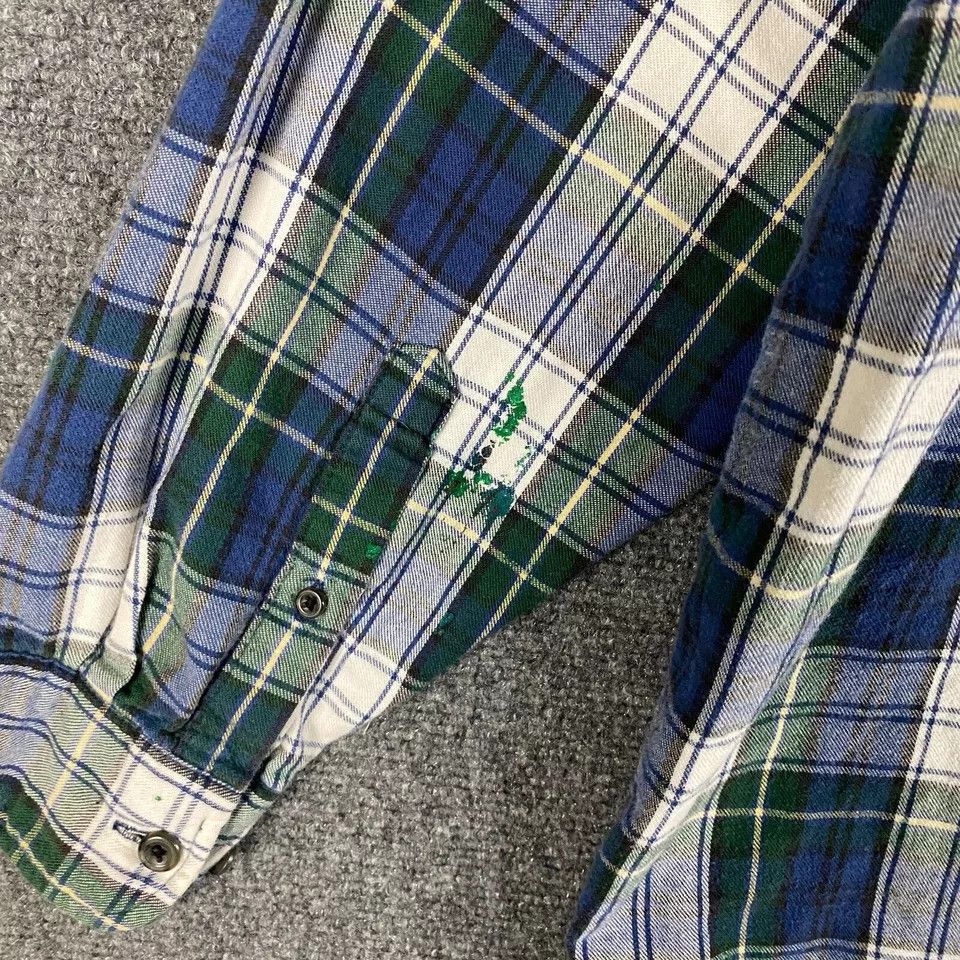 Cabelas Cabela's Flannel Shirt Men's Large Button Down Plaid Size US L / EU 52-54 / 3 - 9 Thumbnail
