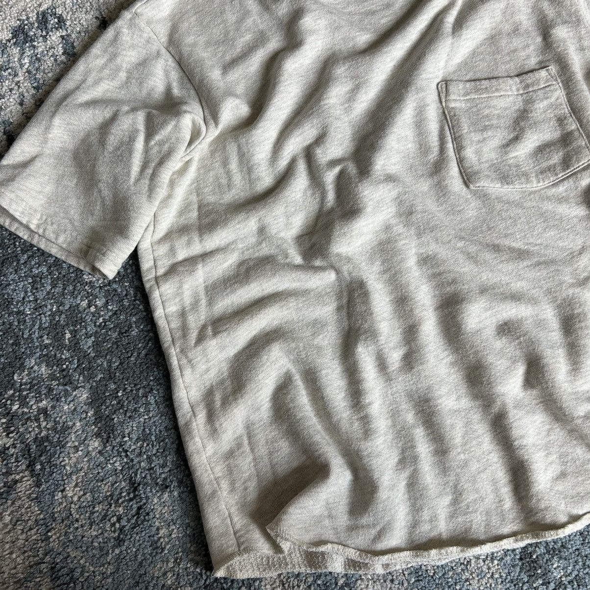 Velva Sheen WiDE BOXY CROPPED ViNTAGE LOOPBACK TERRY POCKET OATMEAL COZY Size US S / EU 44-46 / 1 - 9 Thumbnail