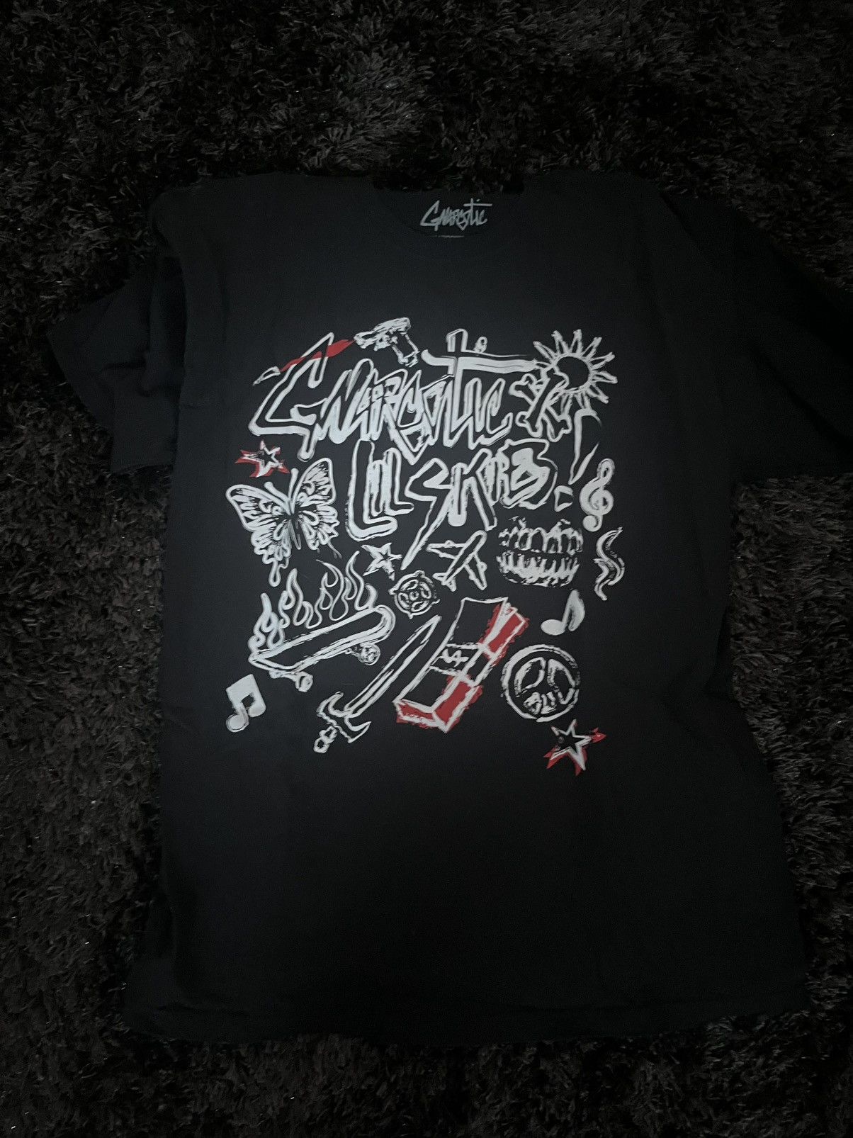 Gnarcotic Gnarcotic x lil skies black T Size US L / EU 52-54 / 3 - 1 Thumbnail