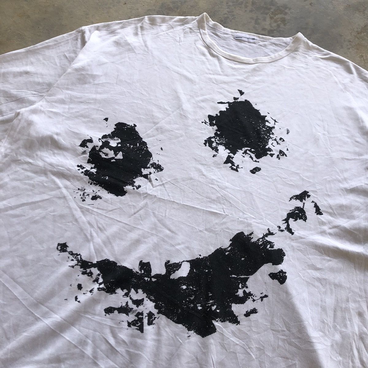 Lad Musician LAD MUSICIAN Smiley Face T-Shirt Size US XL / EU 56 / 4 - 3 Thumbnail