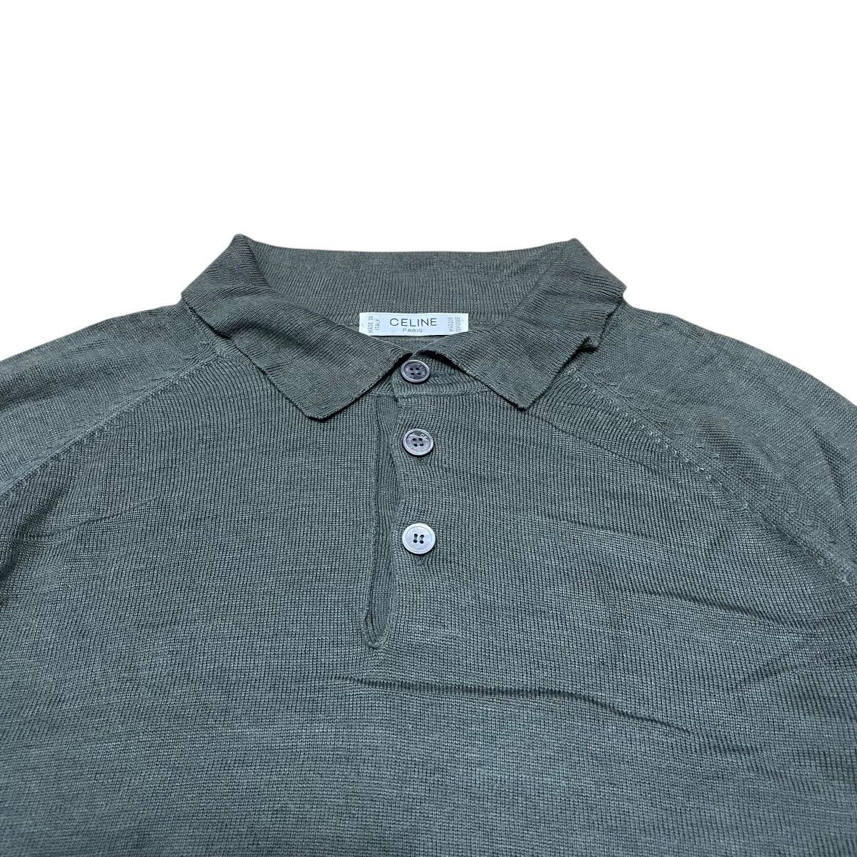 Celine Celine Half Button Old Money Knitwear Size US M / EU 48-50 / 2 - 5 Thumbnail