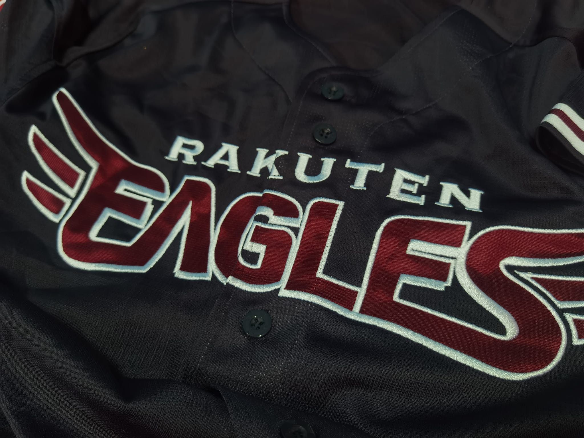 Japanese Brand × MLB TOHOKU rakuten EAGLES baseball jerseys S 2427 Size US S / EU 44-46 / 1 - 6 Thumbnail