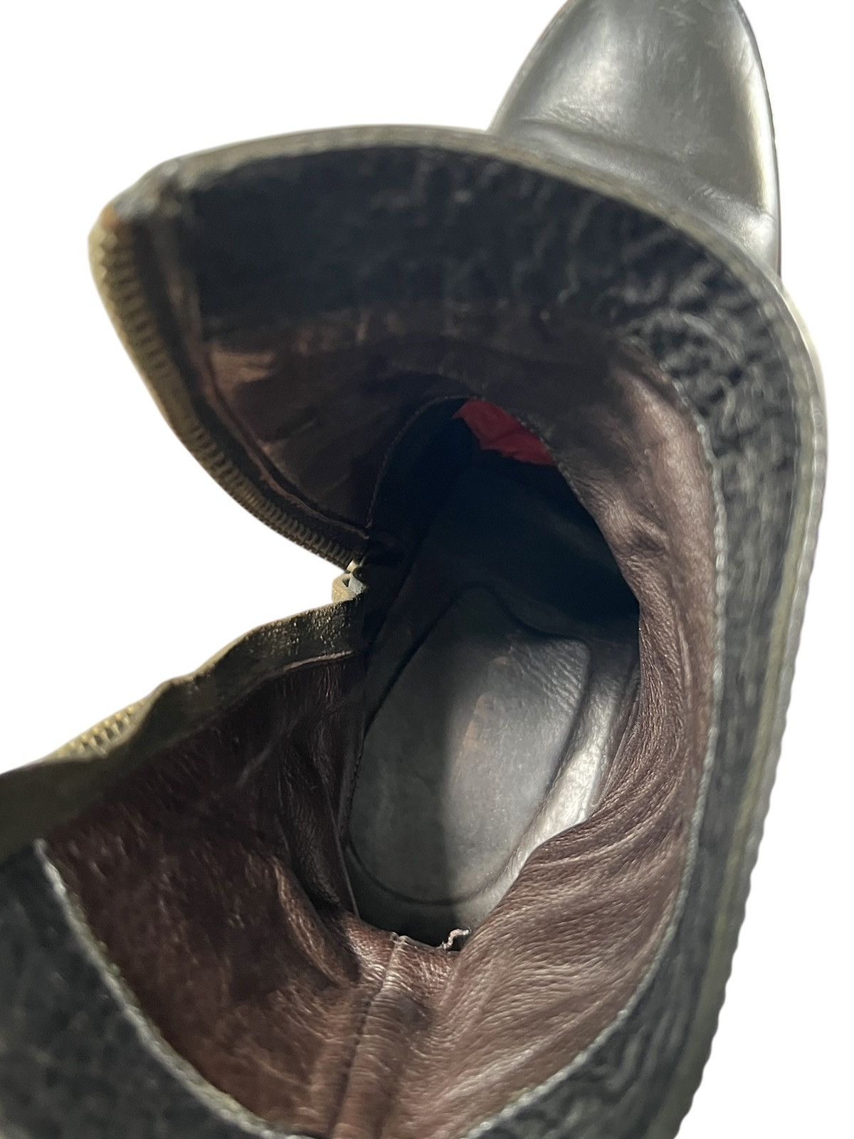 Buttero Buttero 🇮🇹 Side Zipper Patina Leather Boots Size US 9 / EU 42 - 12 Thumbnail
