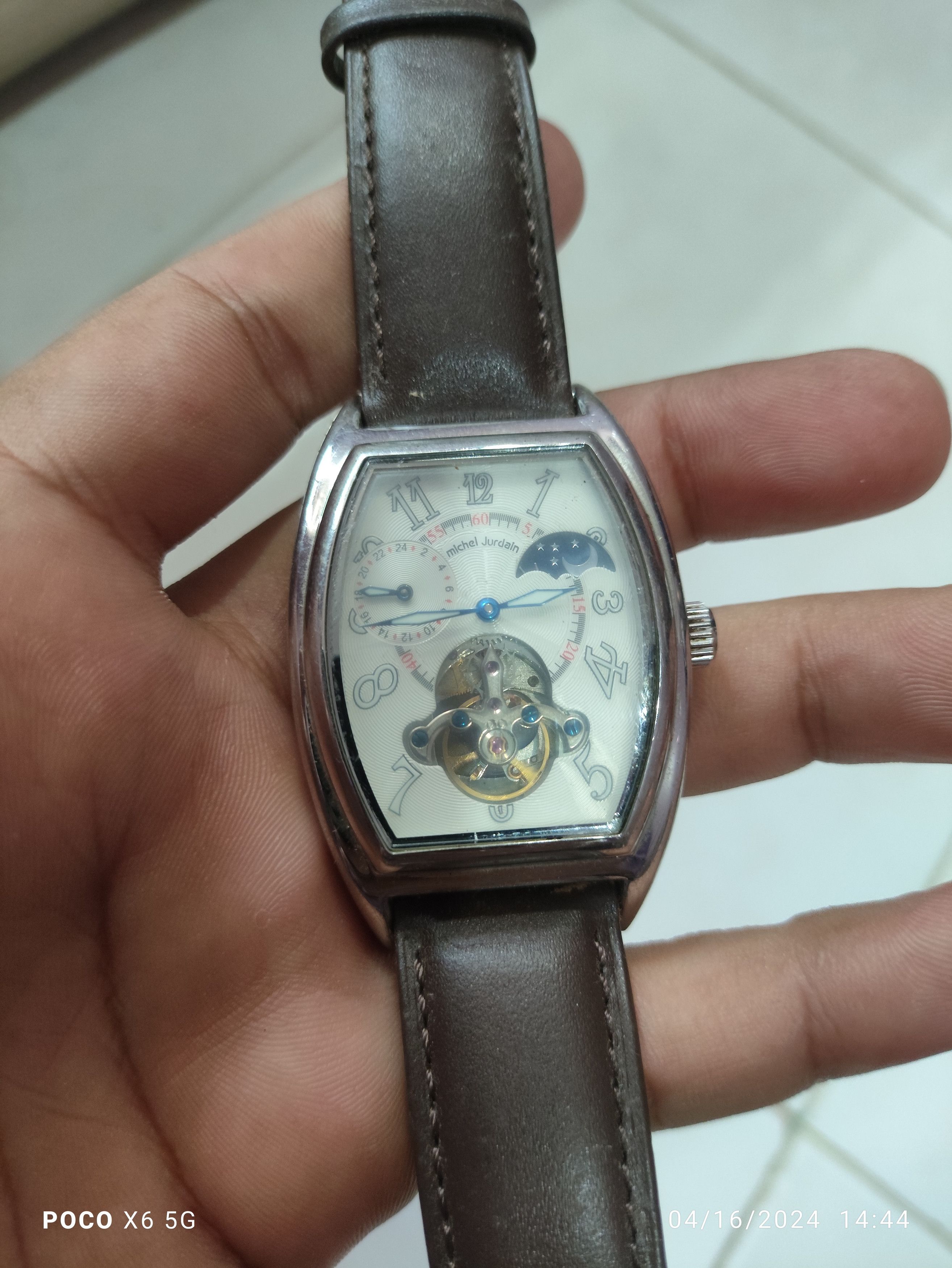 Vintage Vintage Luxury Automatic MICHEL JURDAIN "Engine Transparent" Size ONE SIZE - 7 Thumbnail