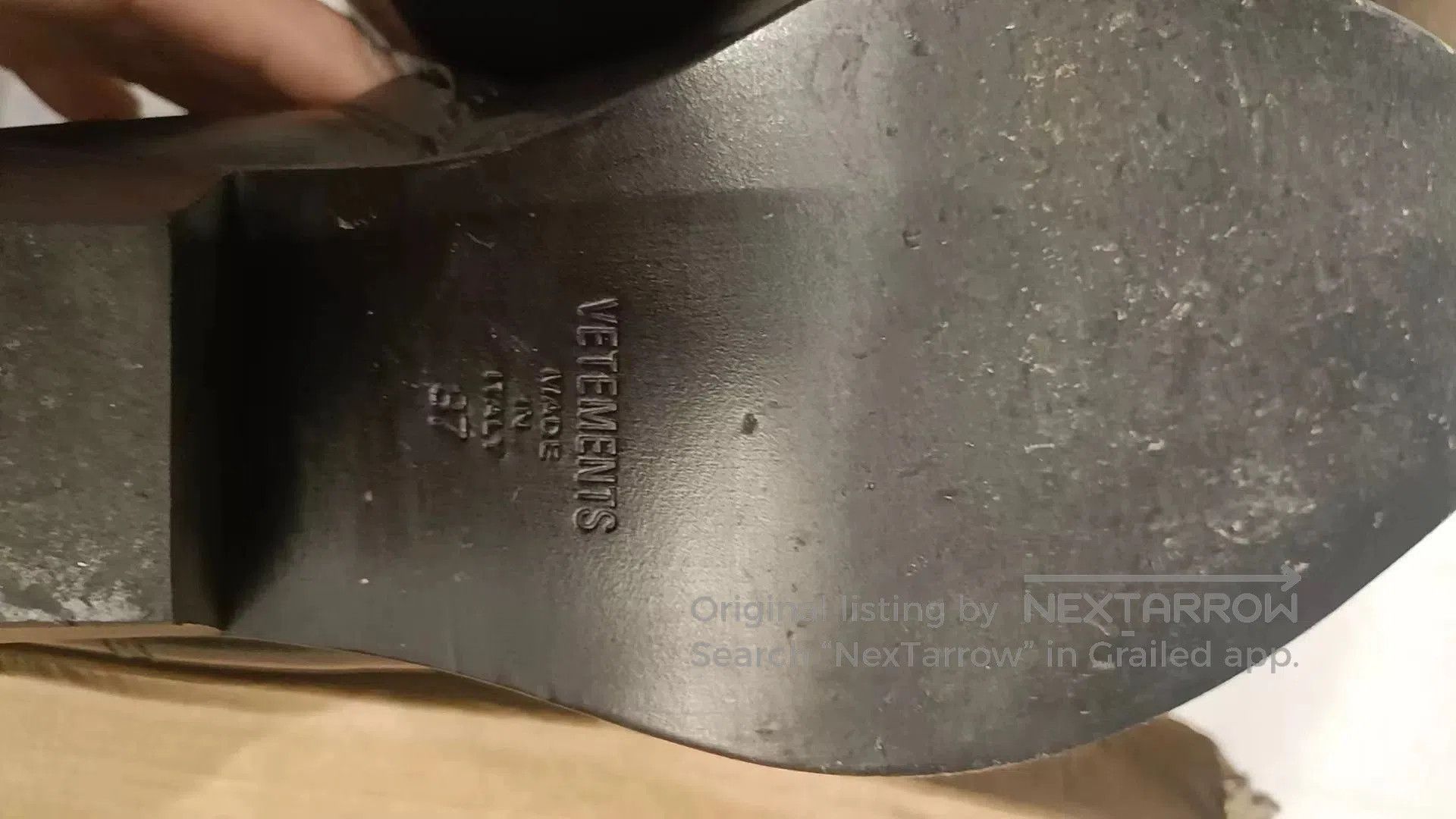 Vetements SS17 Vetements Ring Chelsea Boots. Size US 6 / IT 36 - 8 Thumbnail