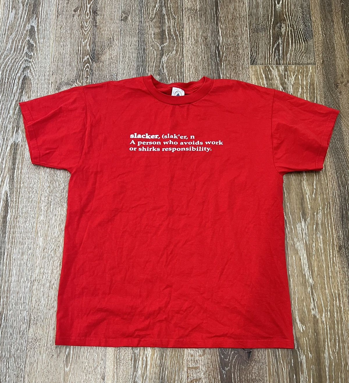 Delta Vintage slacker definition tee Size US L / EU 52-54 / 3 - 1 Thumbnail