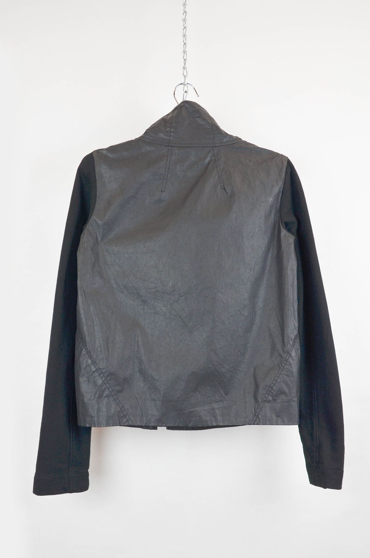 Helmut Lang Helmut Waxed Cotton Zip Jacket Size P Size XS / US 0-2 / IT 36-38 - 2 Thumbnail