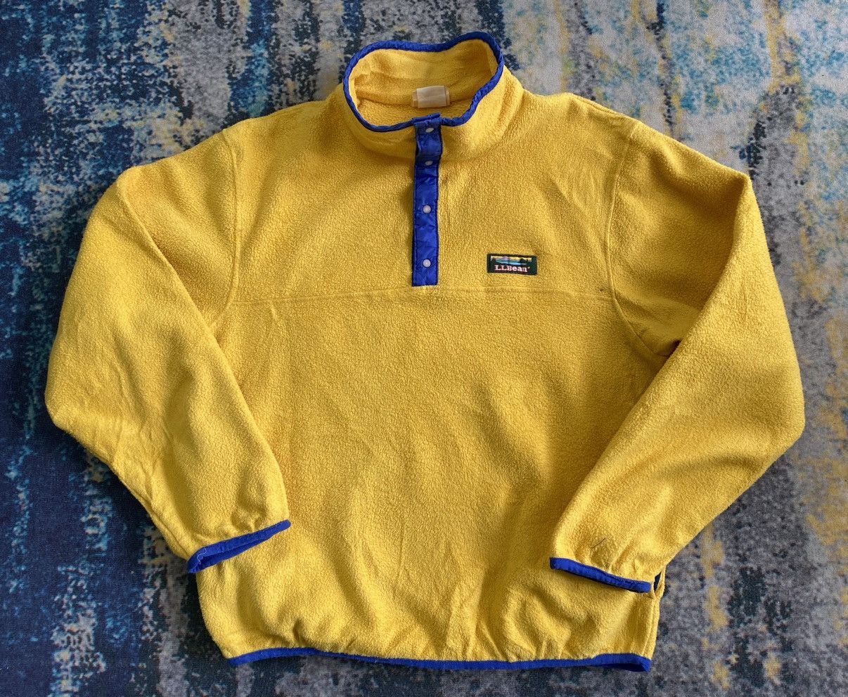 Vintage LL Bean Fleece Sweater - Lightweight Gorp