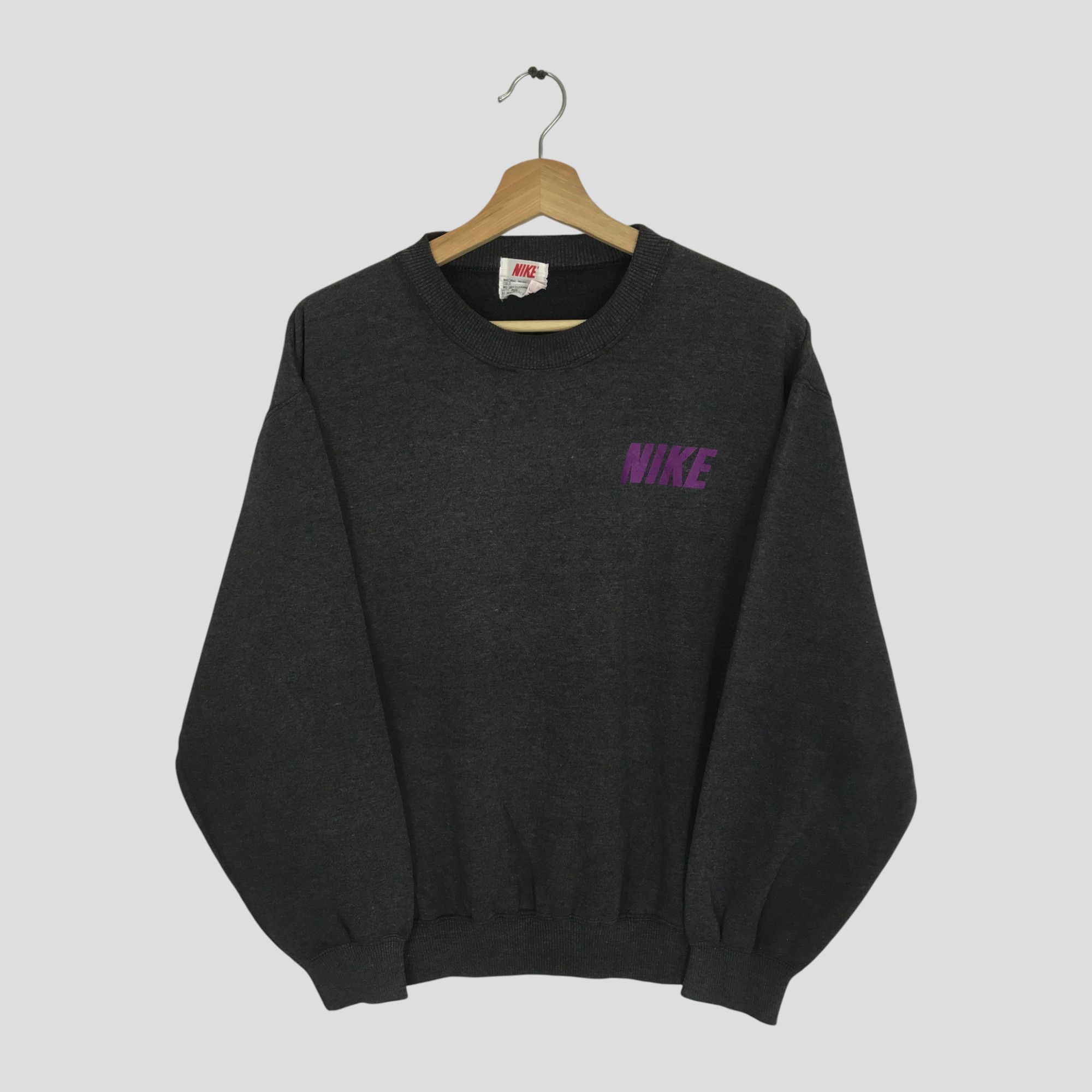 Vintage Vintage 90's Skater Street Black Sweatshirt - 569 Size US L / EU 52-54 / 3 - 1 Thumbnail