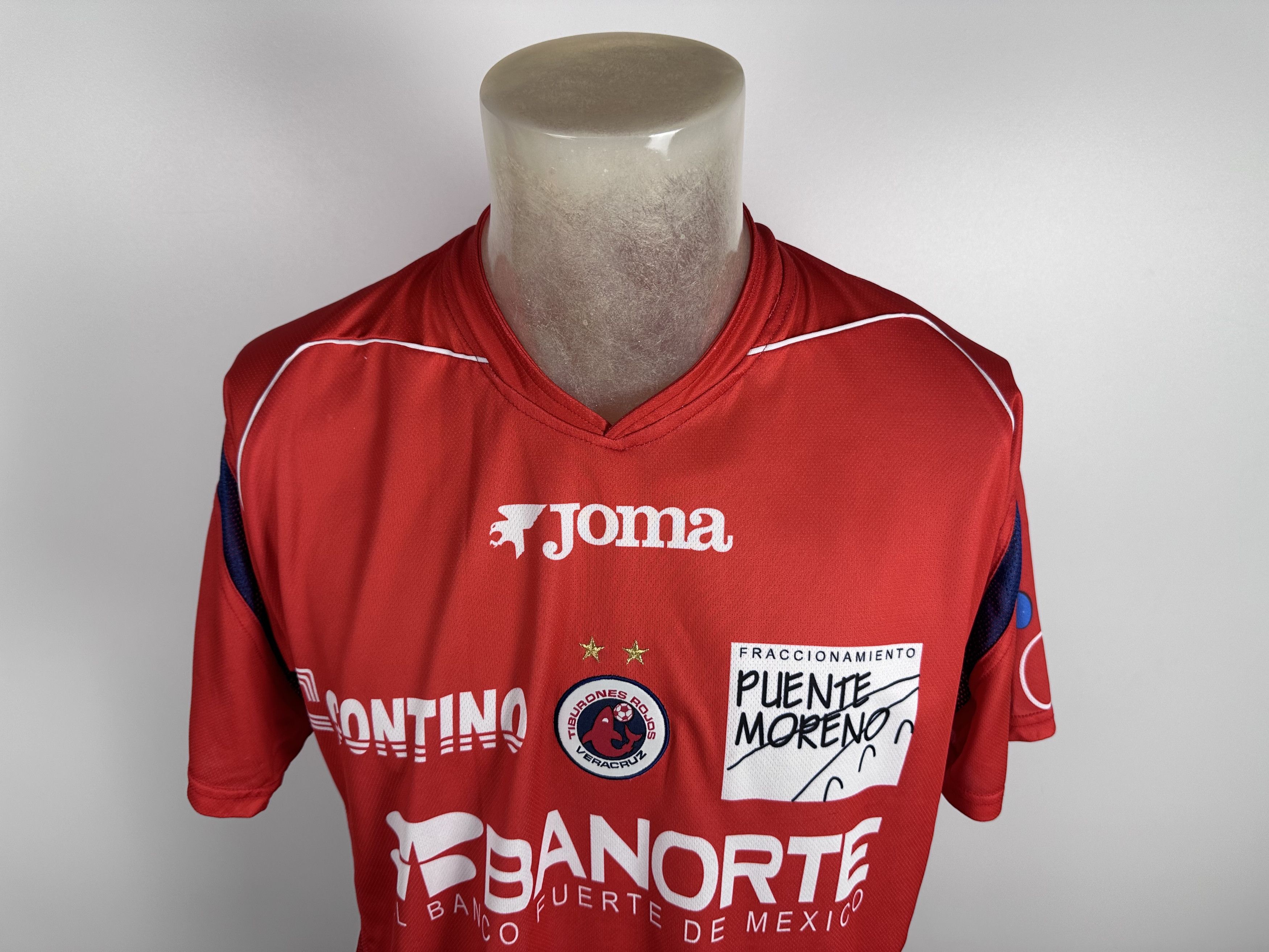 Joma Tiburones 2005 2006 home Football Shirt Soccer Jersey Joma Size US M / EU 48-50 / 2 - 2 Thumbnail