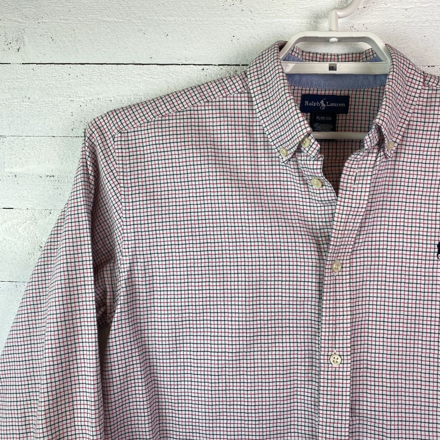 Ralph Lauren Ralph Lauren Shirt Adult XL Long Sleeve Multicolor Check Collared Button Down Size US XL / EU 56 / 4 - 2 Thumbnail