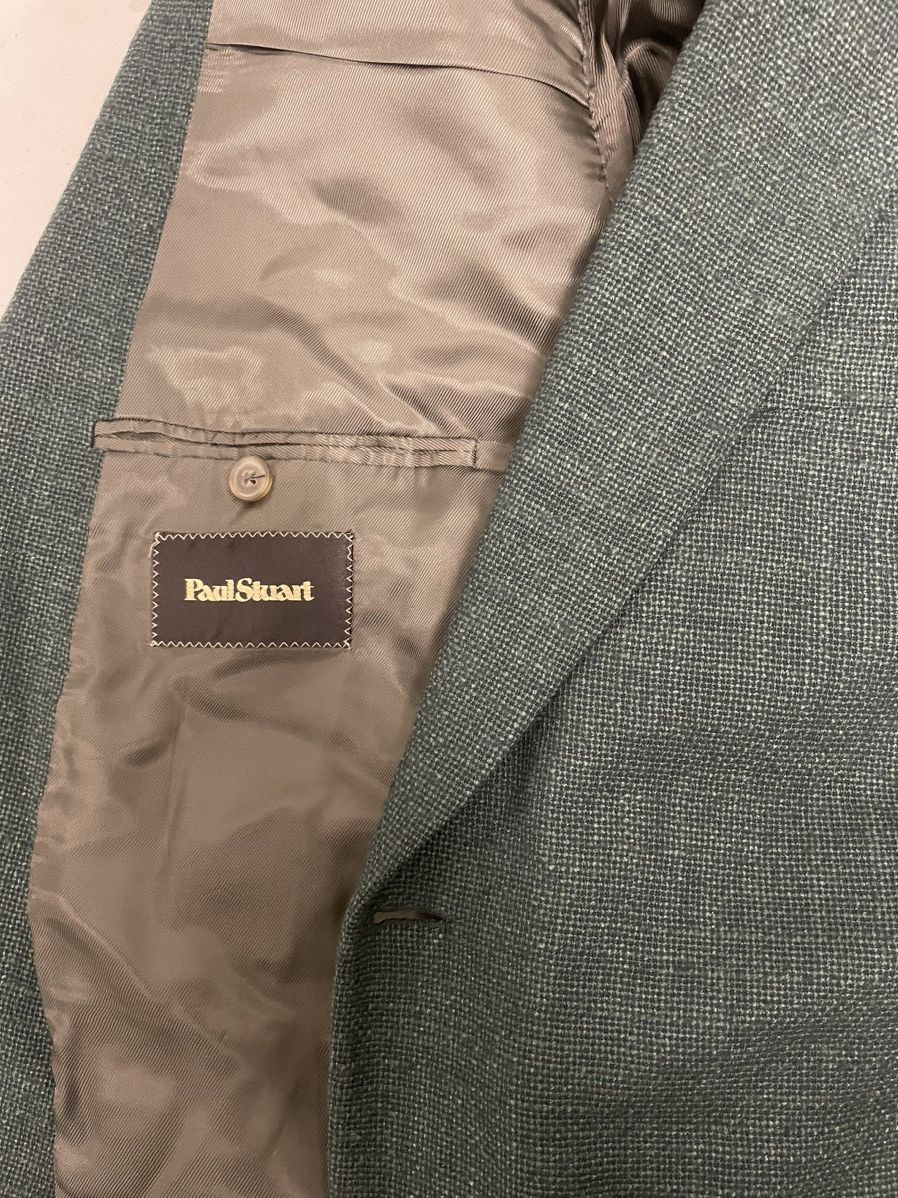 Paul Stuart Tri-Blend Tweed Stuart 3 Jacket Size 46R - 6 Thumbnail