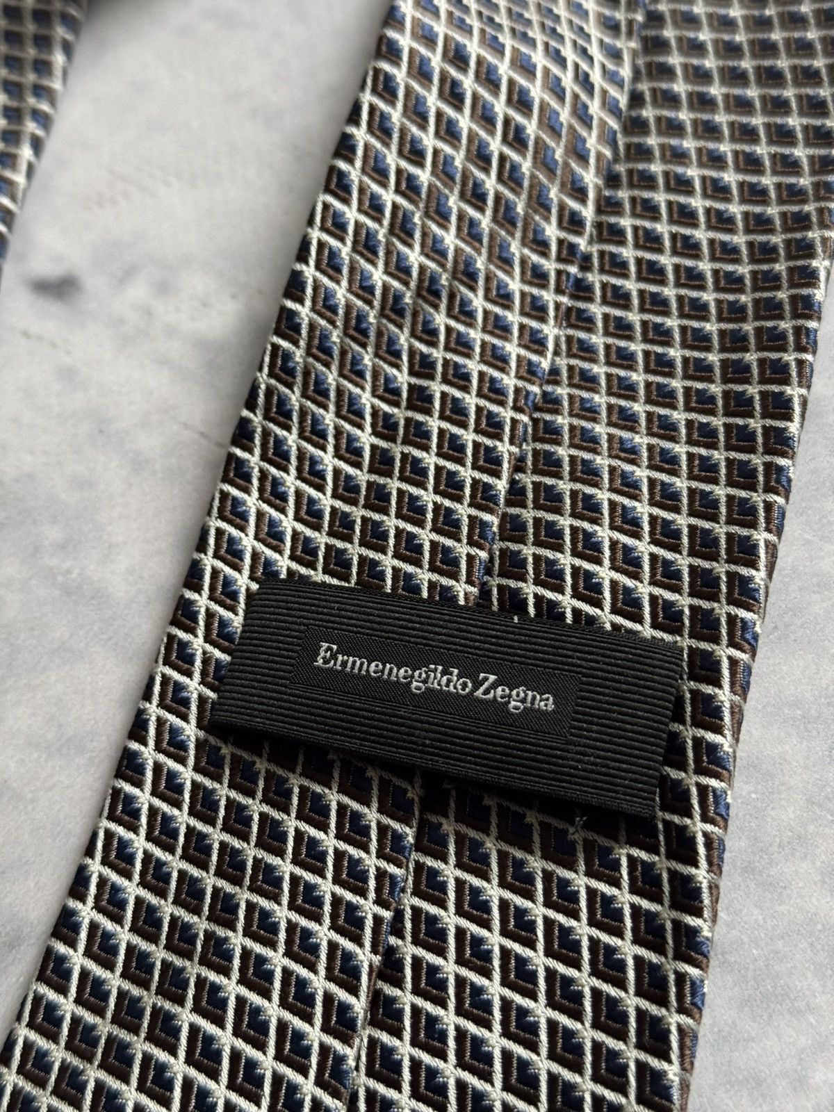Ermenegildo Zegna Vintage tie Ermenegildo Zegna luxury 90s Size ONE SIZE - 5 Thumbnail