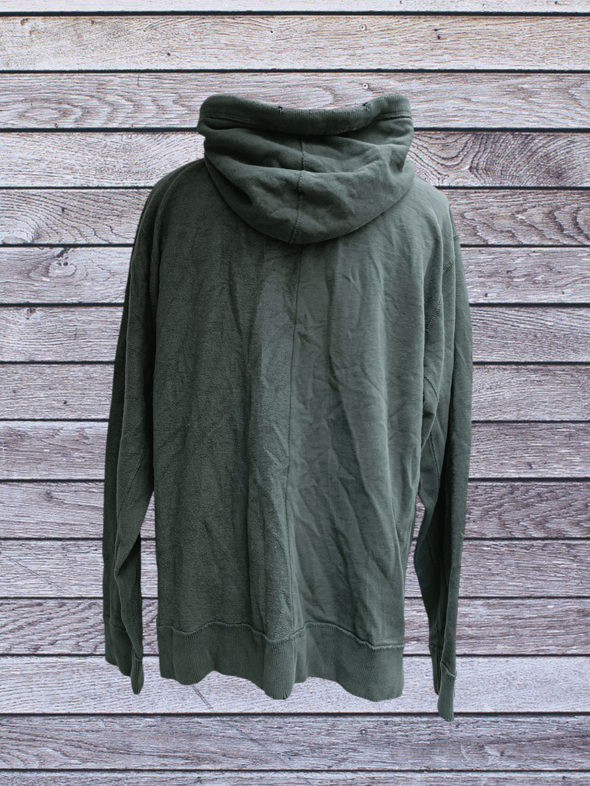 Abercrombie & Fitch Abercrombie Fitch Heavyweight Thermal Hoodie in Dark Green Size US M / EU 48-50 / 2 - 3 Thumbnail