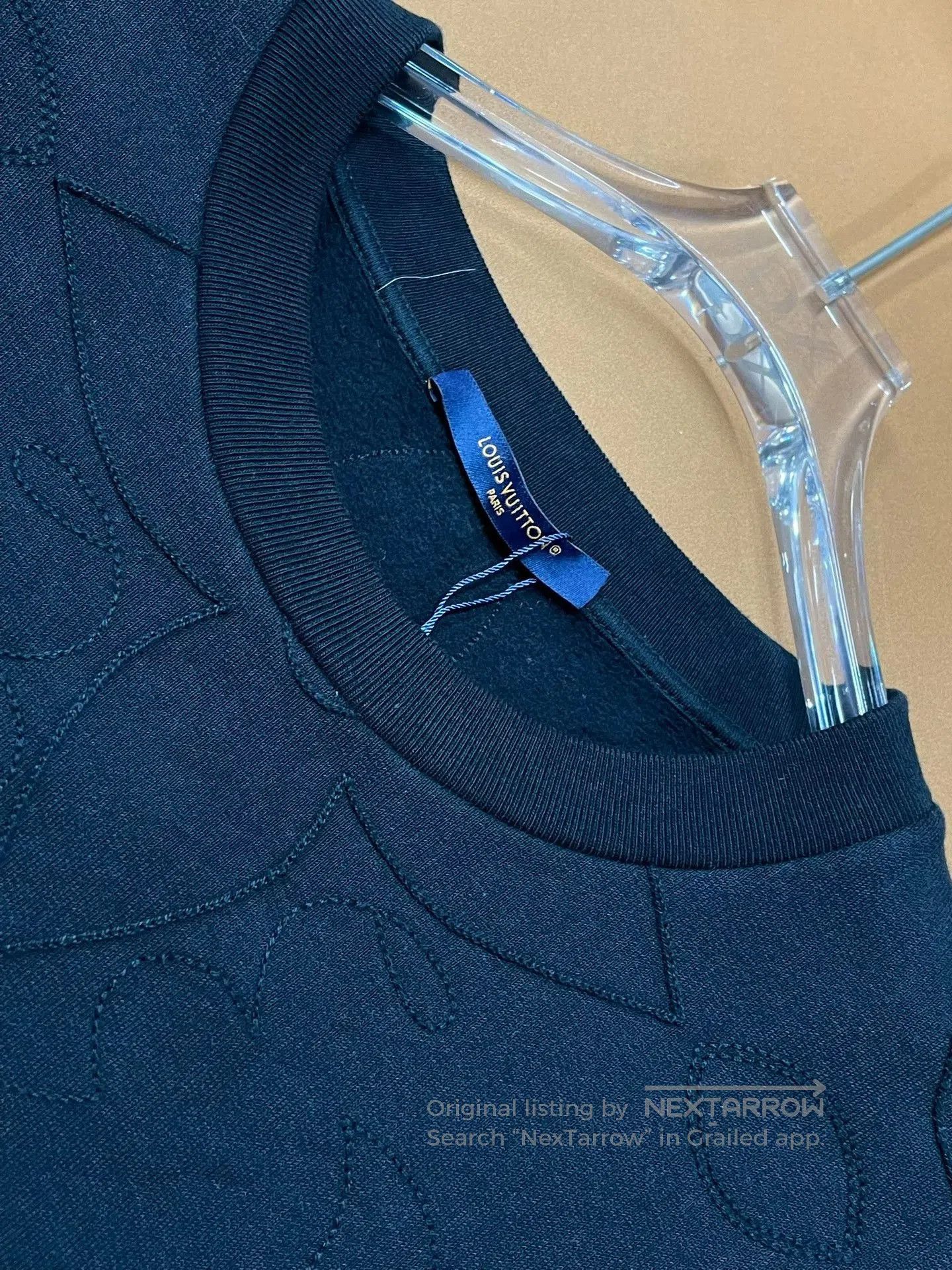Louis Vuitton LV SS24 Monogram Embroidery Crewneck Sweatshirt. Size US XXL / EU 58 / 5 - 3 Thumbnail