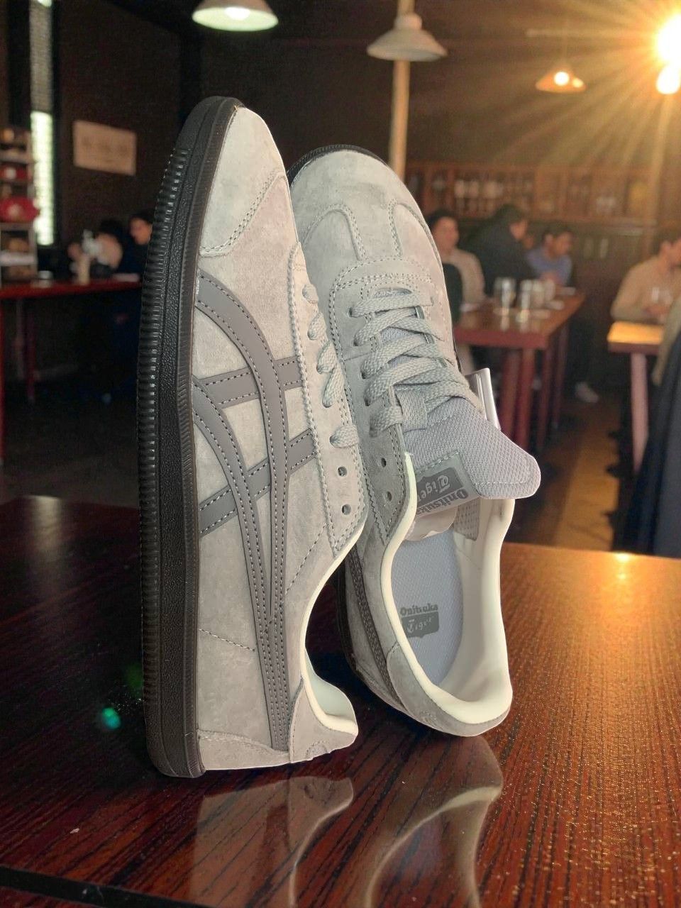 Onitsuka Tiger Unisex Onitsuka Tiger Shoes Sports Casual TOKUTEN Gray Size US 9.5 / EU 42-43 - 2 Thumbnail