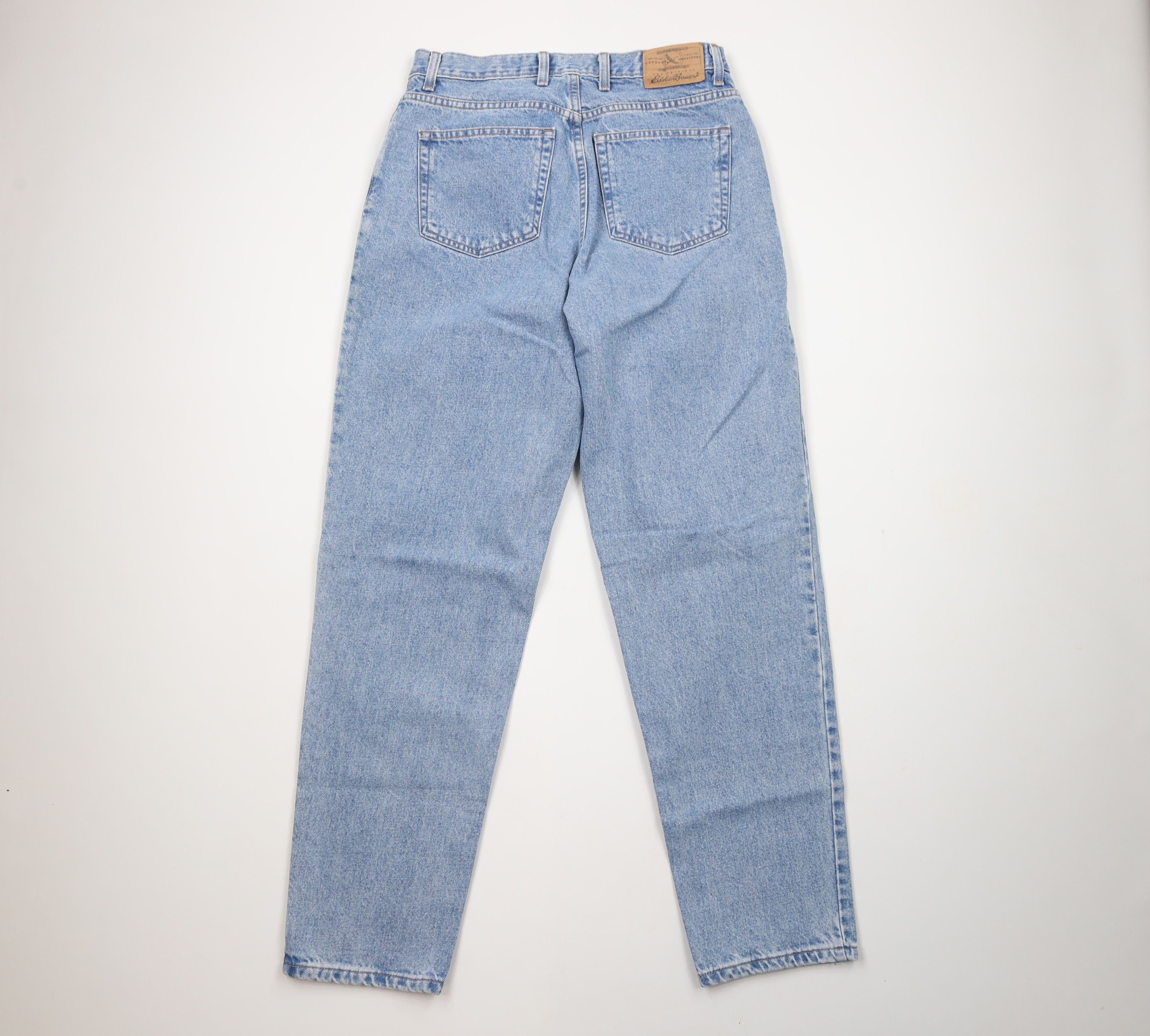 Eddie Bauer × Vintage Vintage 90s Eddie Bauer Tapered Leg Denim Jeans Blue Cotton Size US 30 / EU 46 - 8 Thumbnail