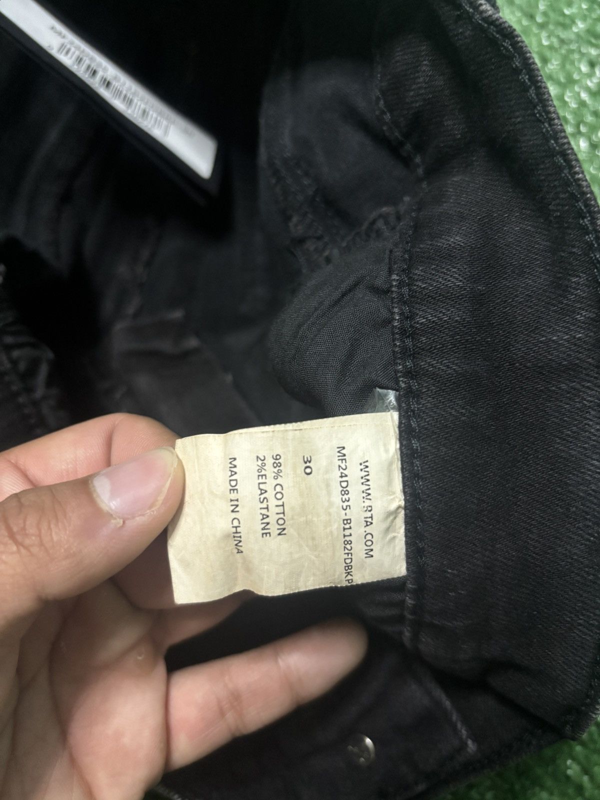 Rta RTA Clayton Skinny Jean Faded Black Paint Size US 30 / EU 46 - 5 Thumbnail