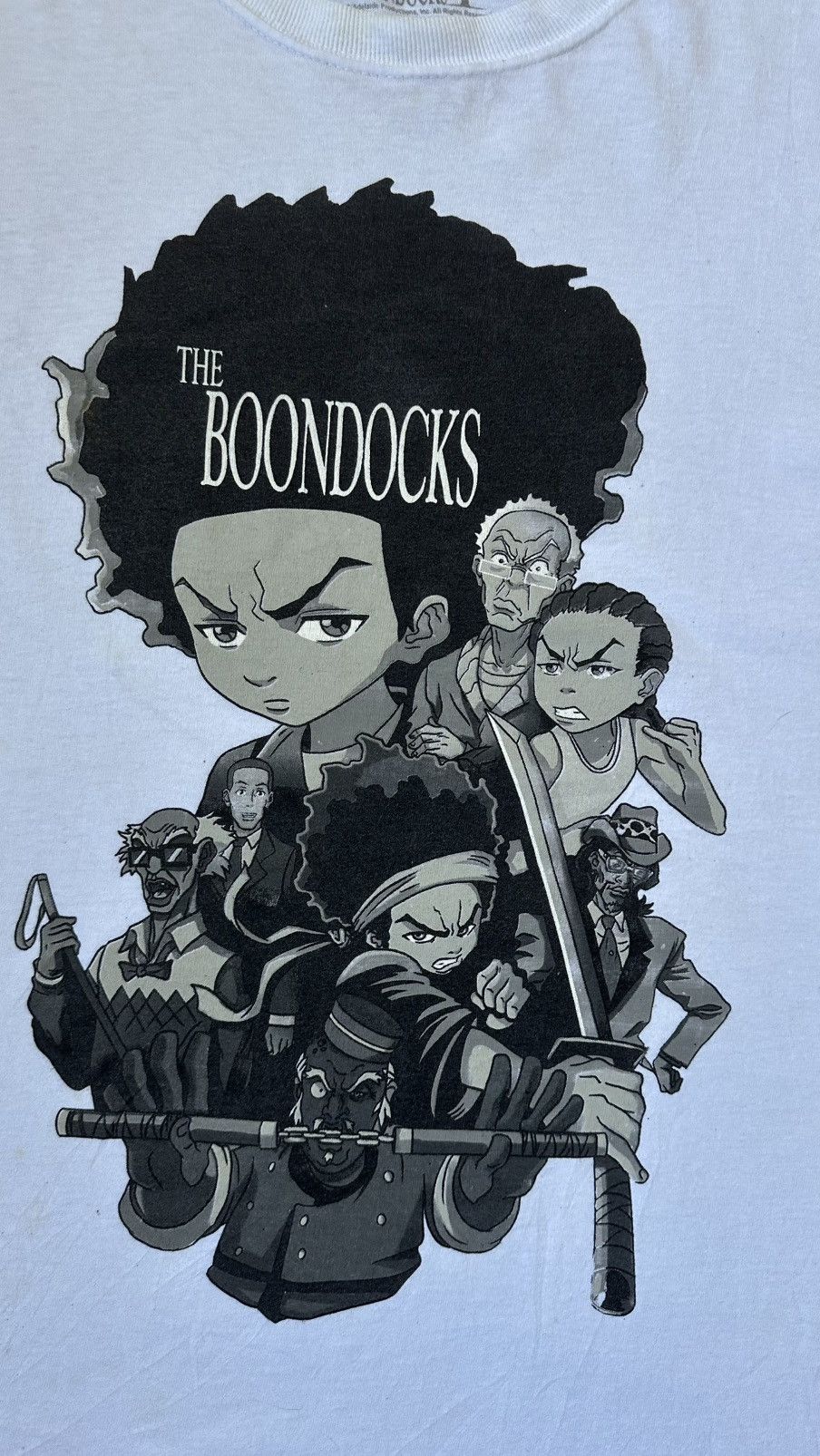 Vintage THE BOONDOCKS MOVIE TEE RAP Size US XL / EU 56 / 4 - 2 Thumbnail